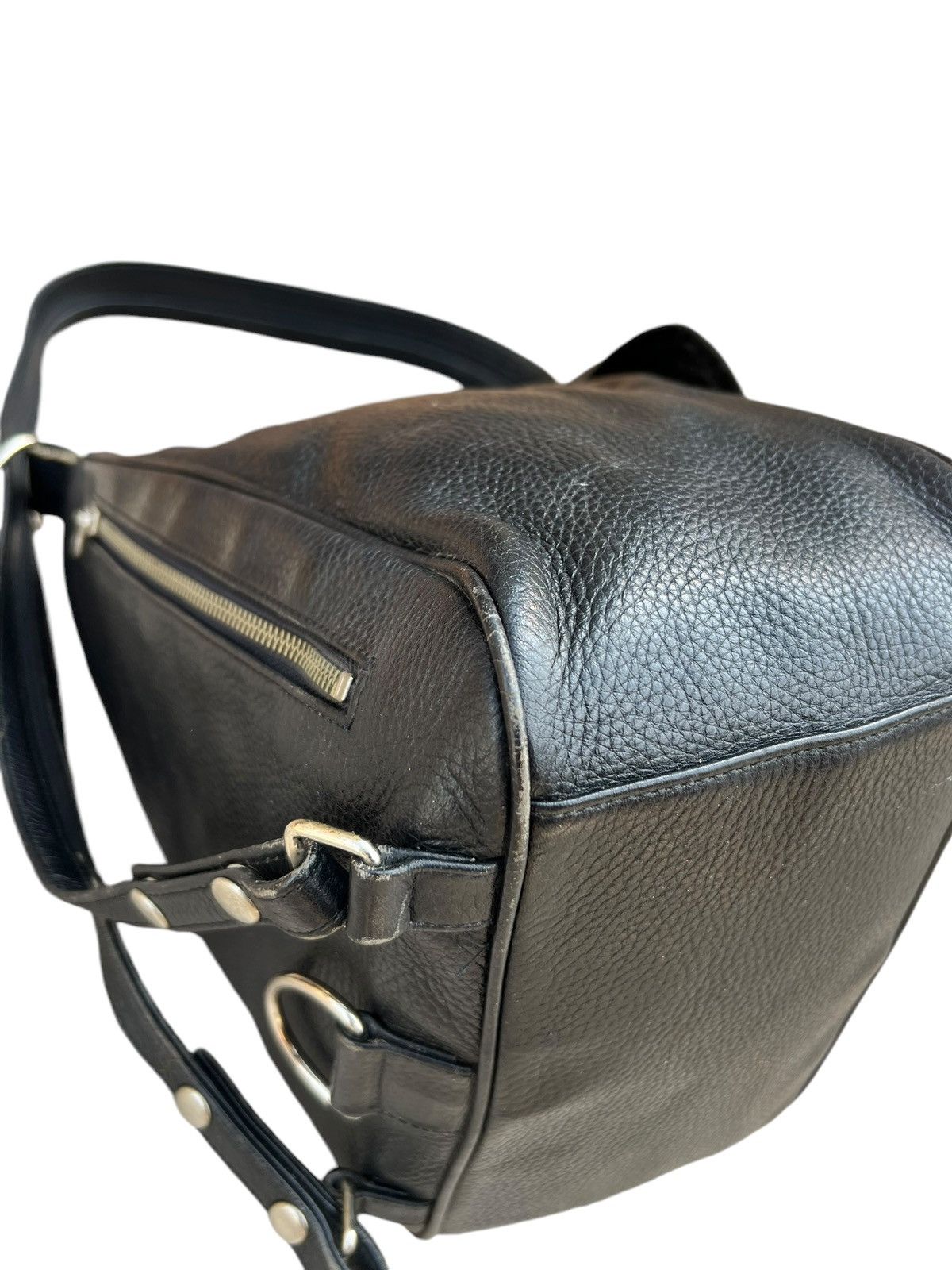 Leather Vintage RAVIR Tokyo Patina Leather Multi Way Backpack Bag Size ONE SIZE - 18 Thumbnail