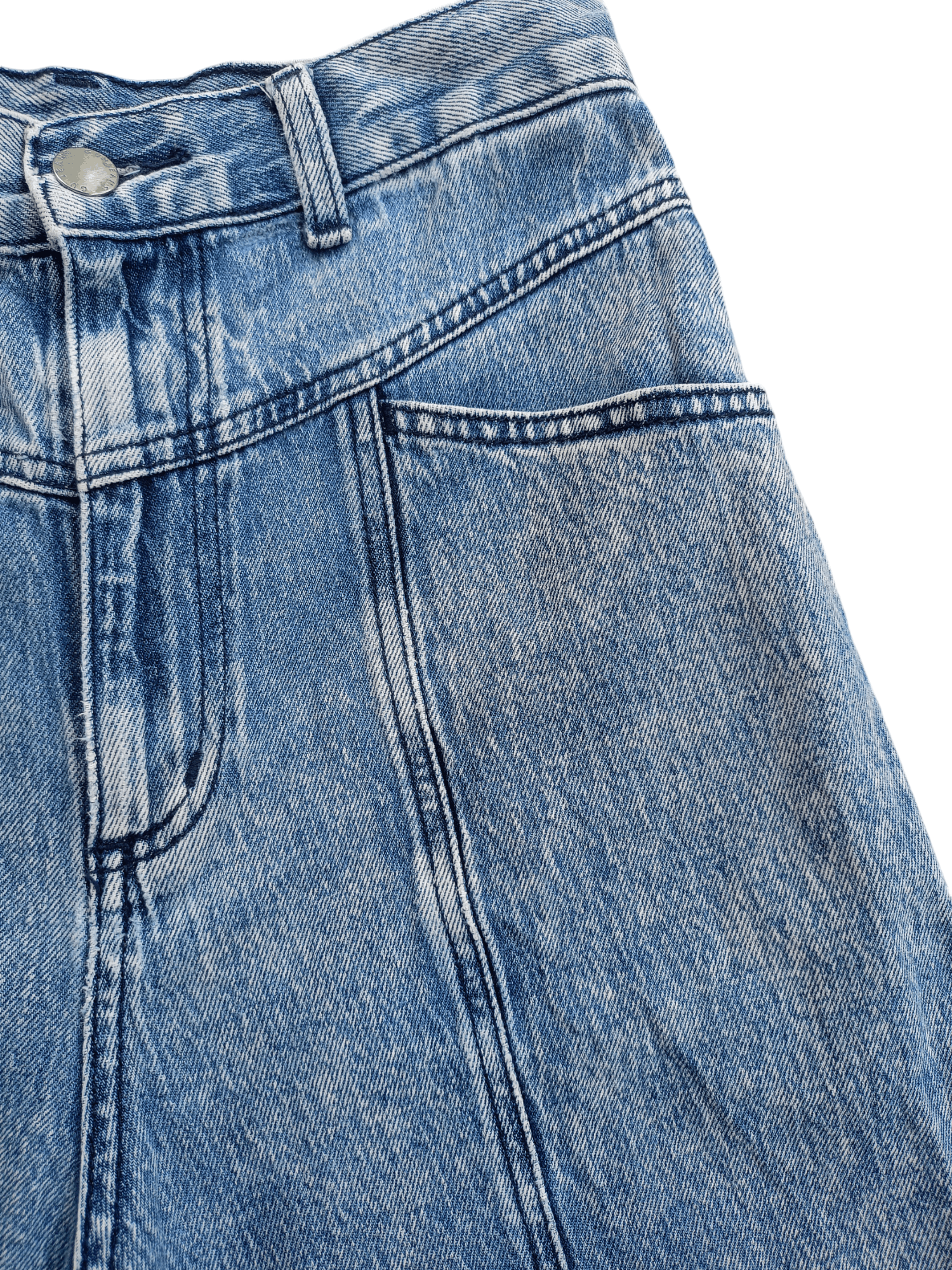 GU × Vintage GU Jeans Tapered Vintage Streetwear Denim Size 26" / US 2 / IT 38 - 4 Thumbnail