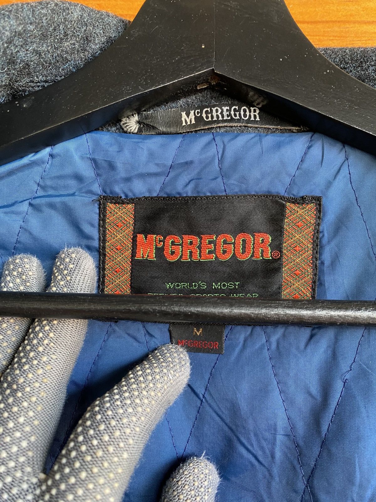 McGregor Vintage McGregor Wool Duffle Coat Hooded Toggle Jacket Grey Size US M / EU 48-50 / 2 - 12 Thumbnail