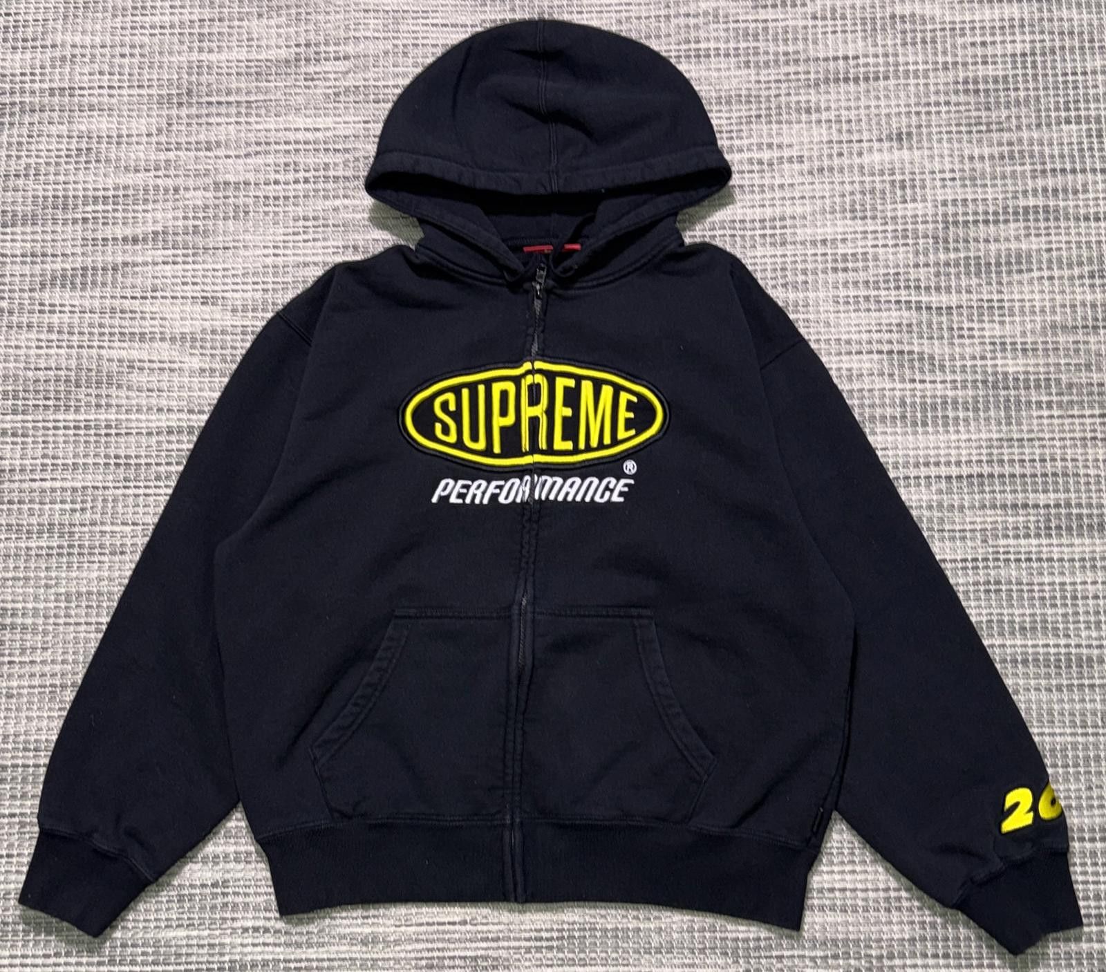 Supreme Supreme Black Performance Men's Zip Up Hoodie Size US S / EU 44-46 / 1 - 1 Thumbnail