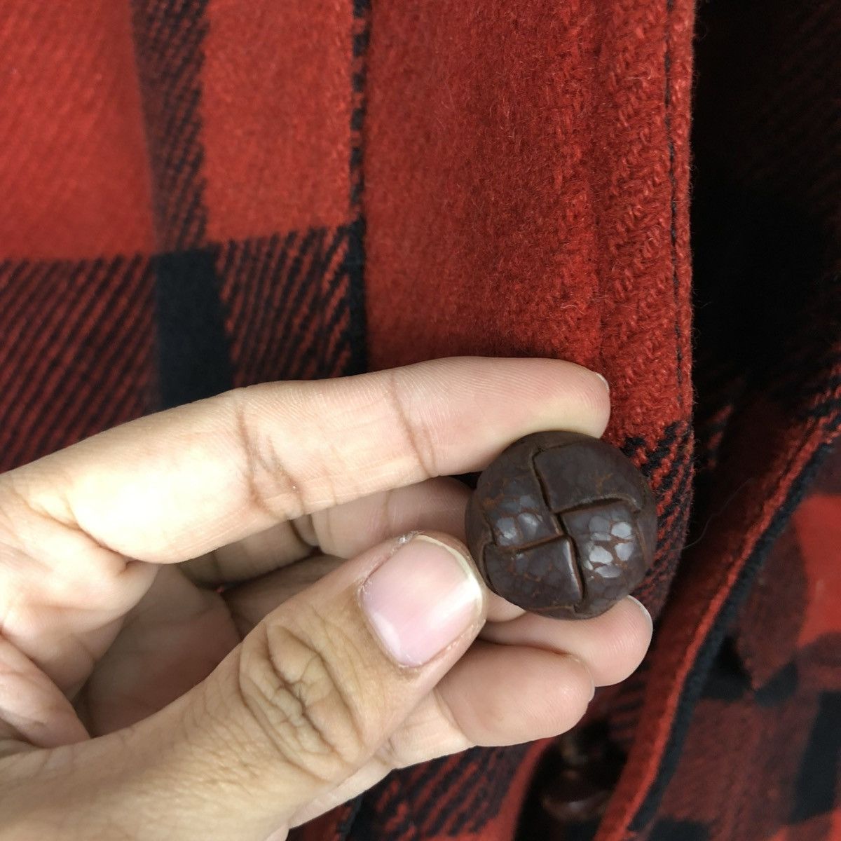 Japanese Brand 🔥VINTAGE WOOL CHORE JACKET MACKINAW KC SPORT FILSON TARTAN Size US M / EU 48-50 / 2 - 18 Thumbnail