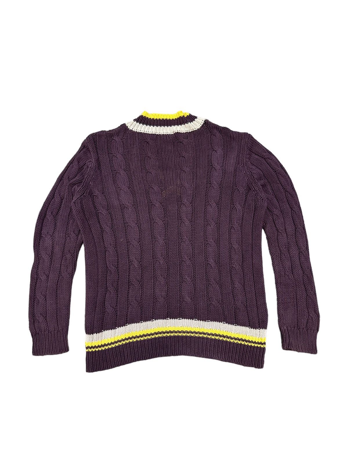 Dries Van Noten DRIES VAN NOTEN MANUS CABLE-KNIT KNITWEAR SWEATER Size US M / EU 48-50 / 2 - 2 Thumbnail