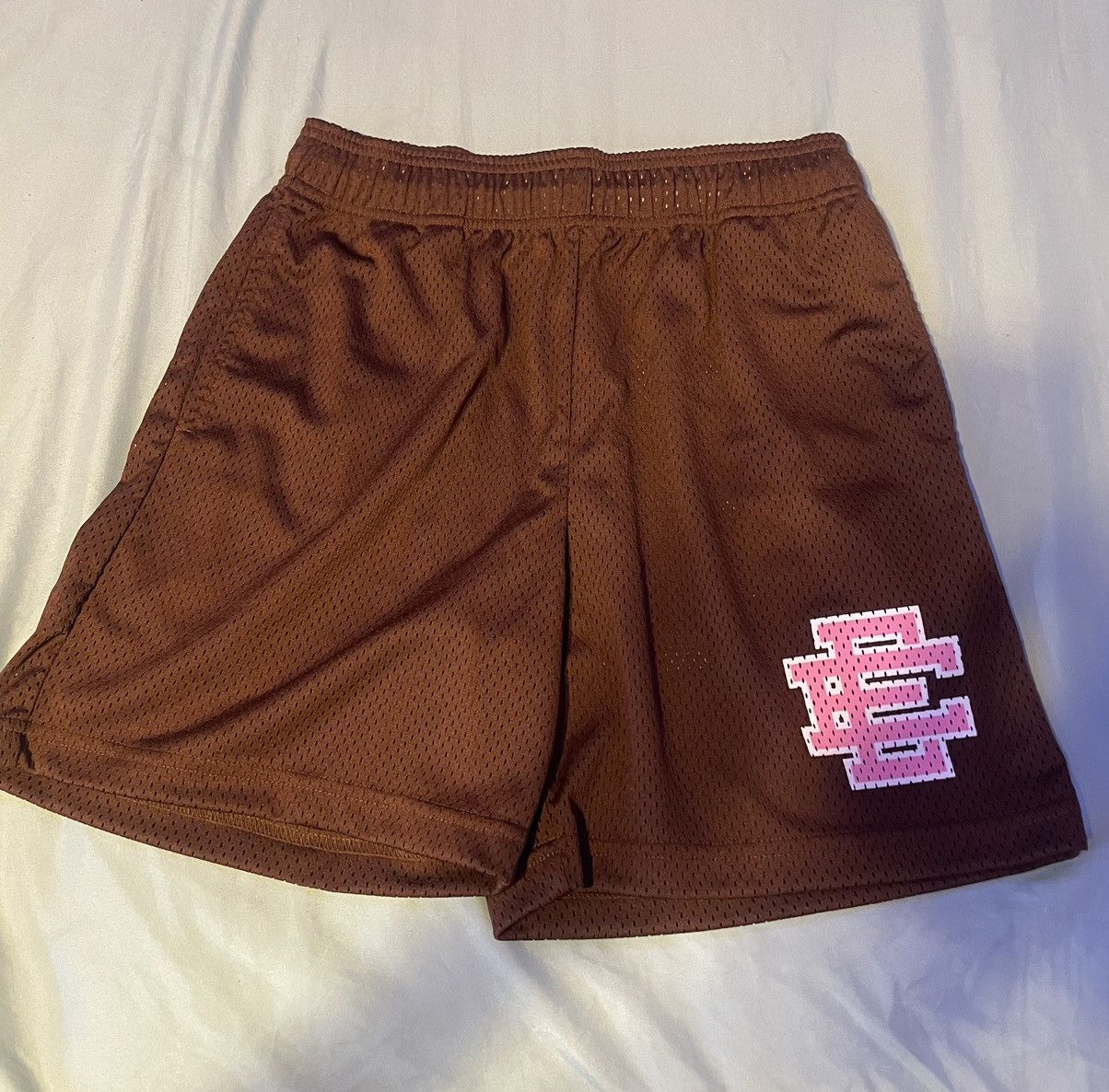 Eric Emanuel Eric Emanuel EE Basic Shorts ( Brown & Pink ) Size US 30 / EU 46 - 1 Thumbnail