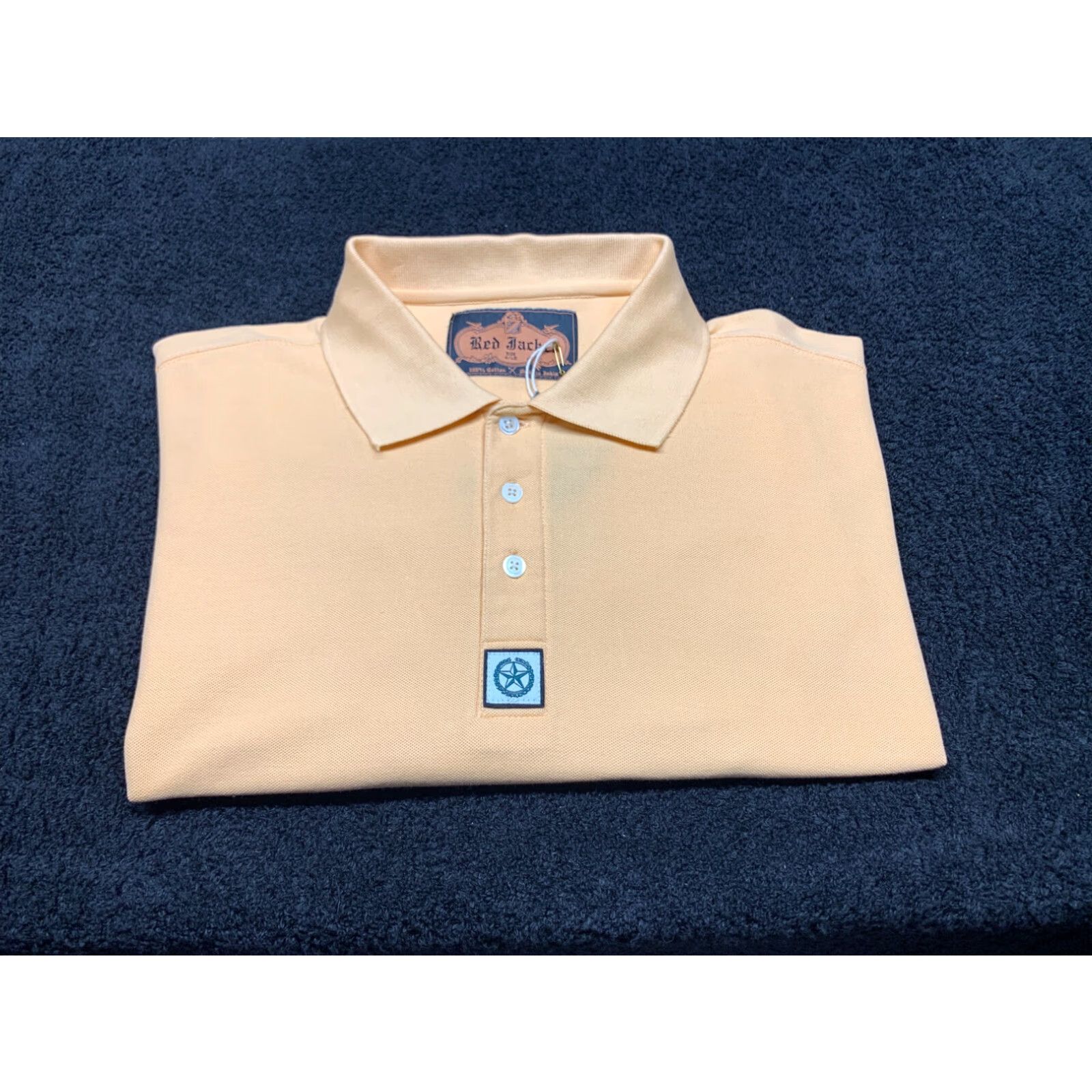 Vintage RED JACKET Golf Polo Shirt Men's Large Peach Short Sleeve Size US L / EU 52-54 / 3 - 1 Thumbnail