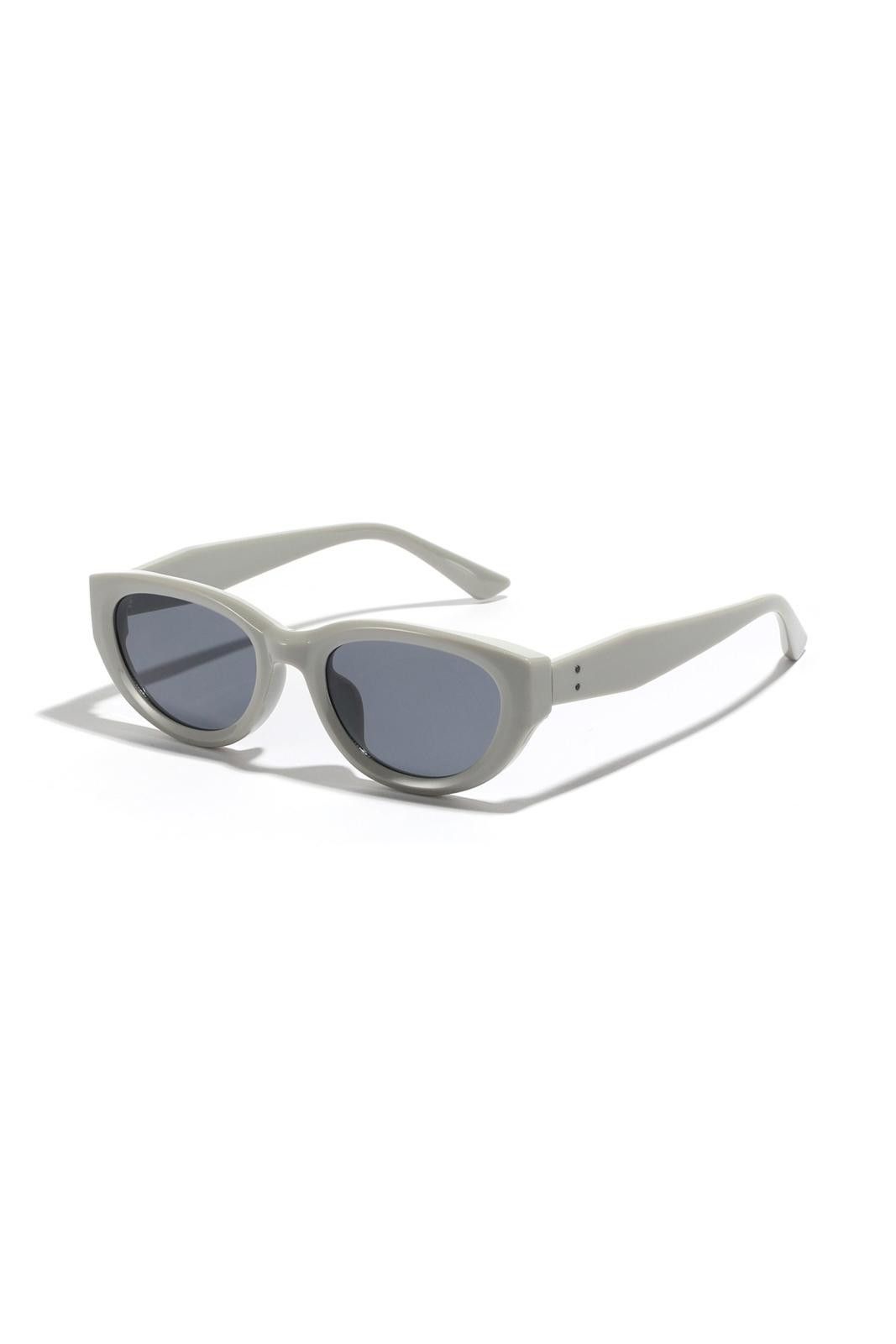 Japanese Brand Vtg Vintage Y2k Avant Garde Cat Eye Gray Sunglasses Unisex Size ONE SIZE - 5 Thumbnail
