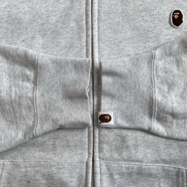 Bape BAPE head logo full zip hoodie a bathing ape Size US XL / EU 56 / 4 - 6 Thumbnail