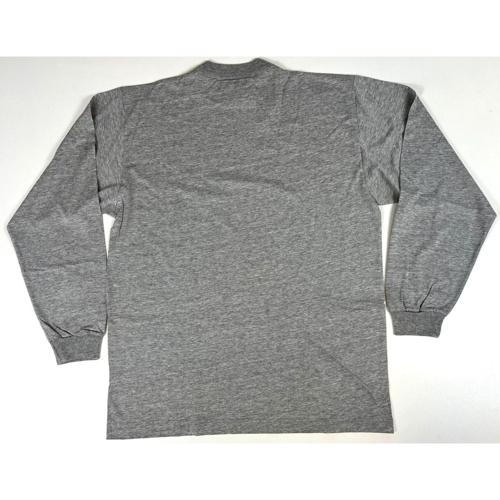 Levi's VINTAGE Levi's 501 Jeans Cult Men's T-Shirt Long Sleeve Sz L Gray 90s Crew Neck NOS Size US L / EU 52-54 / 3 - 2 Thumbnail