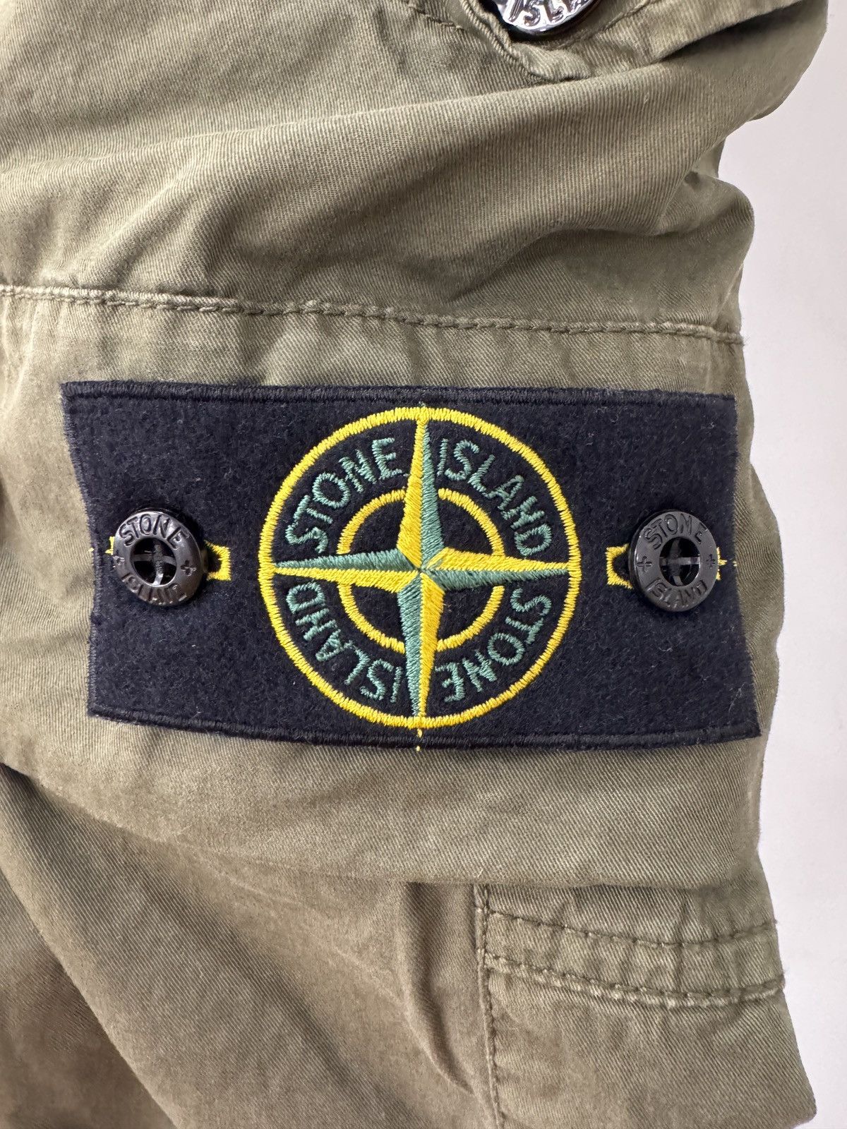 Stone Island Stone Island Olive Cargo Jogger Pants Size US 36 / EU 52 - 2 Thumbnail