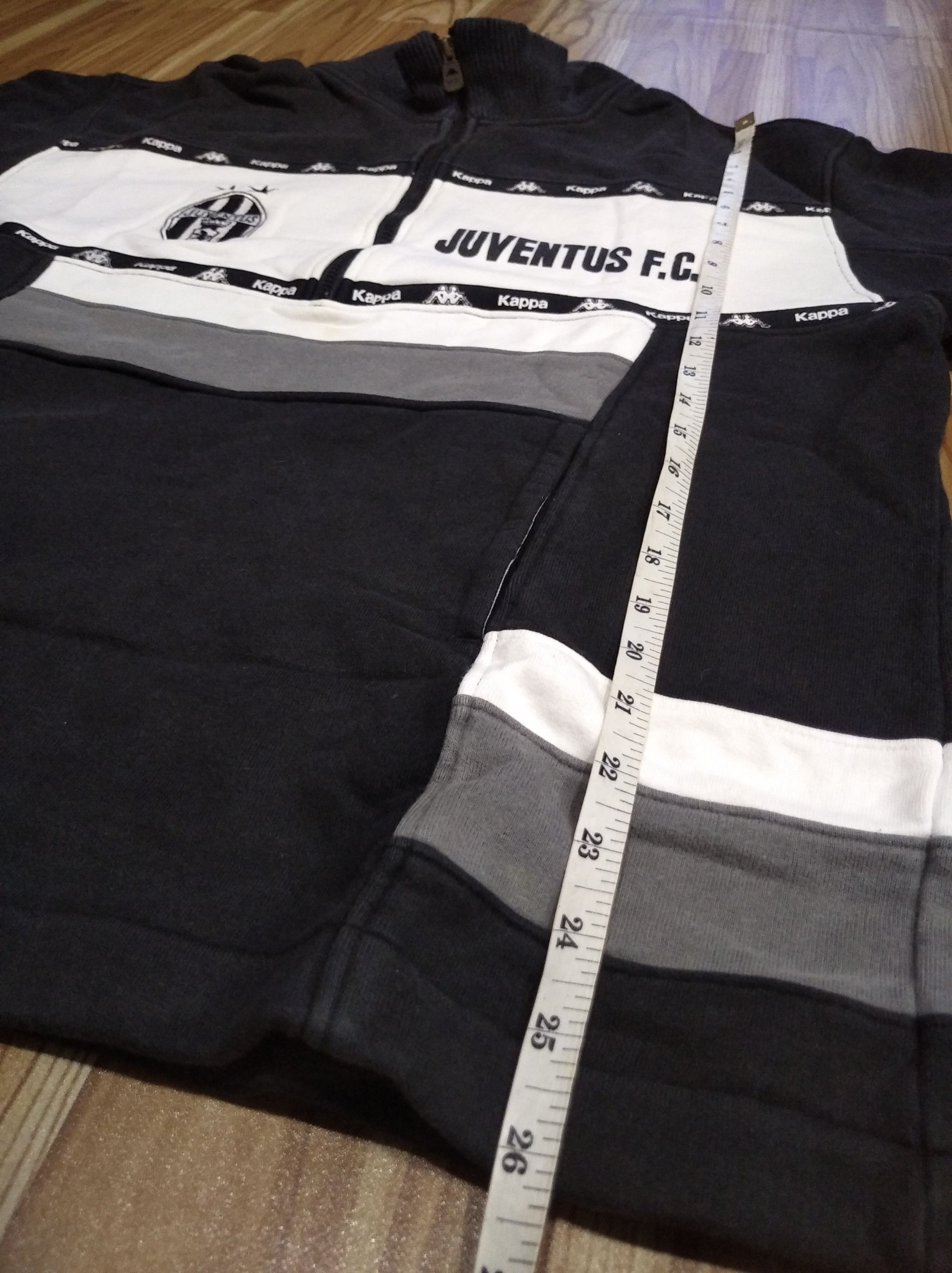 Japanese Brand × Kappa Vintage Juventus Team by kappa Half zipper Sweatshirt Size US M / EU 48-50 / 2 - 7 Thumbnail