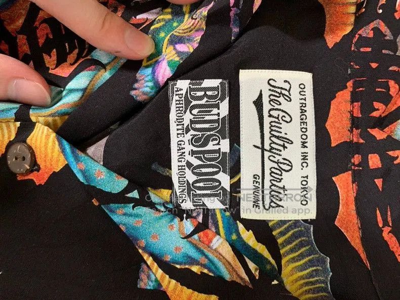 Wacko Maria WACKO MARIA Heavenly Tokyo Printed Shirt Size US XL / EU 56 / 4 - 5 Thumbnail