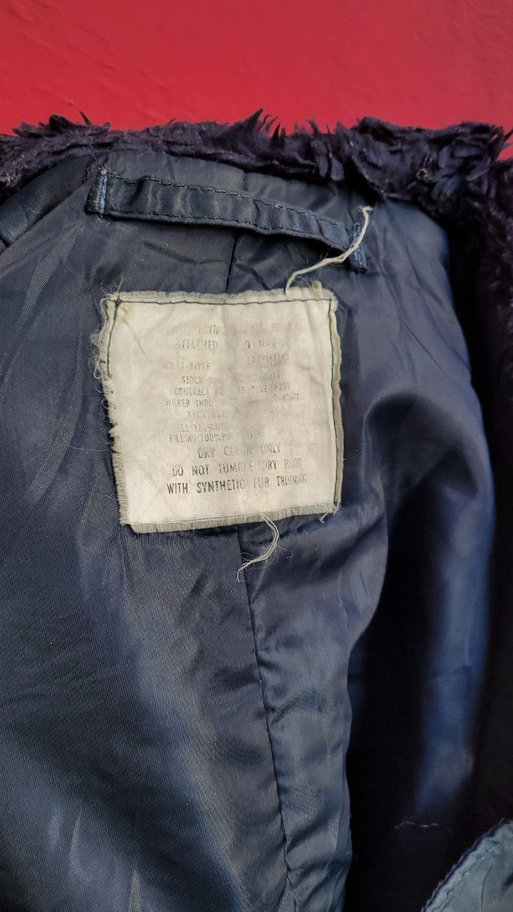 Other VINTAGE N2B PARKA GENUINE ARMY ISSUED NAVY BOMBER Size US L / EU 52-54 / 3 - 7 Thumbnail