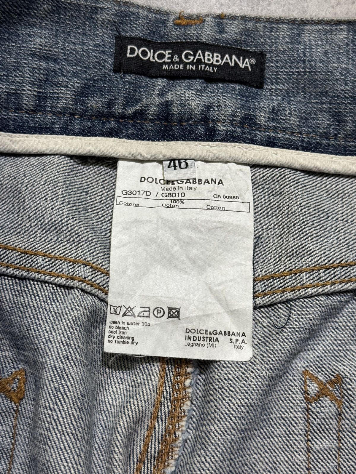 Dolce & Gabbana Dolce & Gabbana Distressed bootcut jeans Size US 33 - 11 Thumbnail