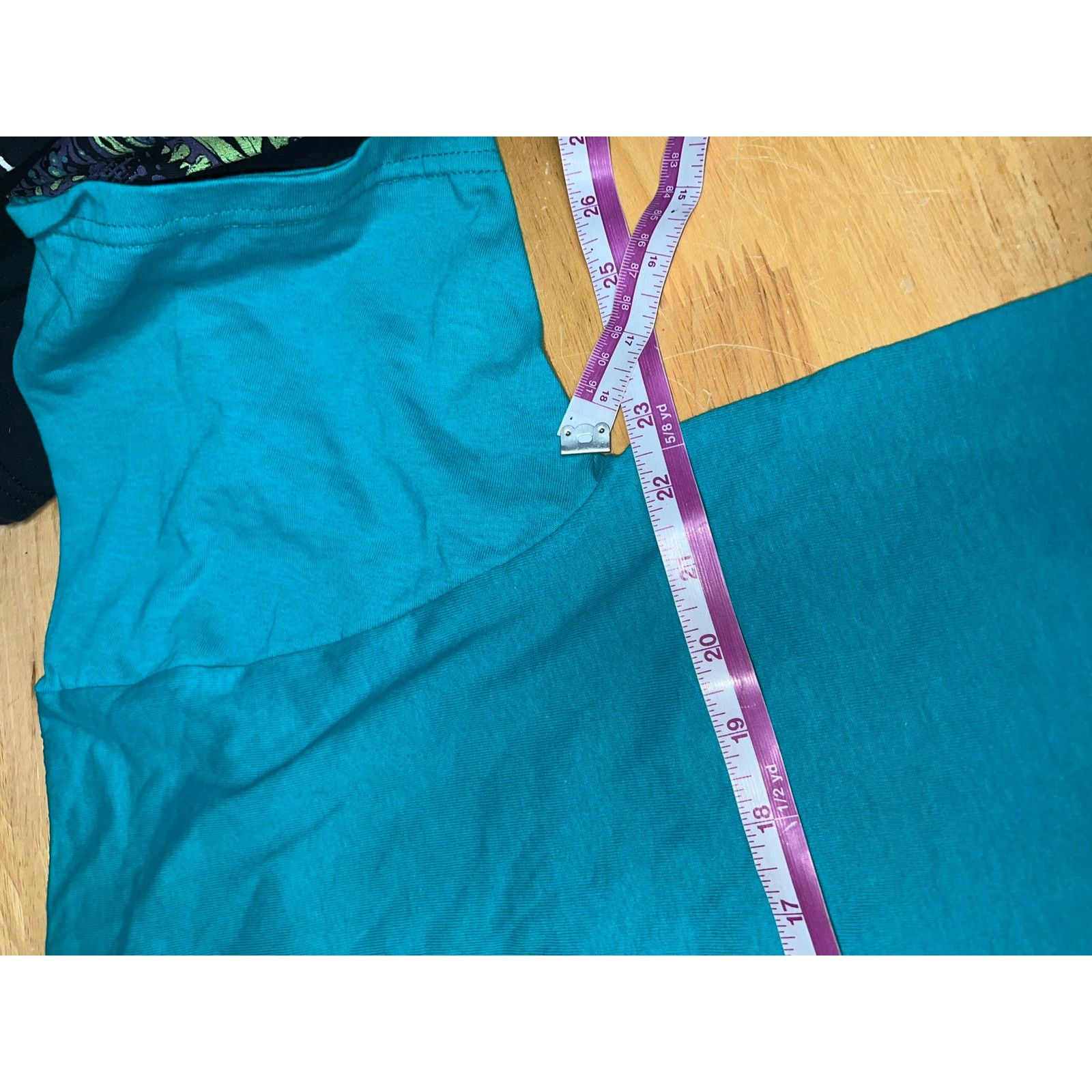 Jerzees Vintage Teal Blank Shirt Jerzees Heavyweight Cotton Tee 90s Size US L / EU 52-54 / 3 - 9 Thumbnail