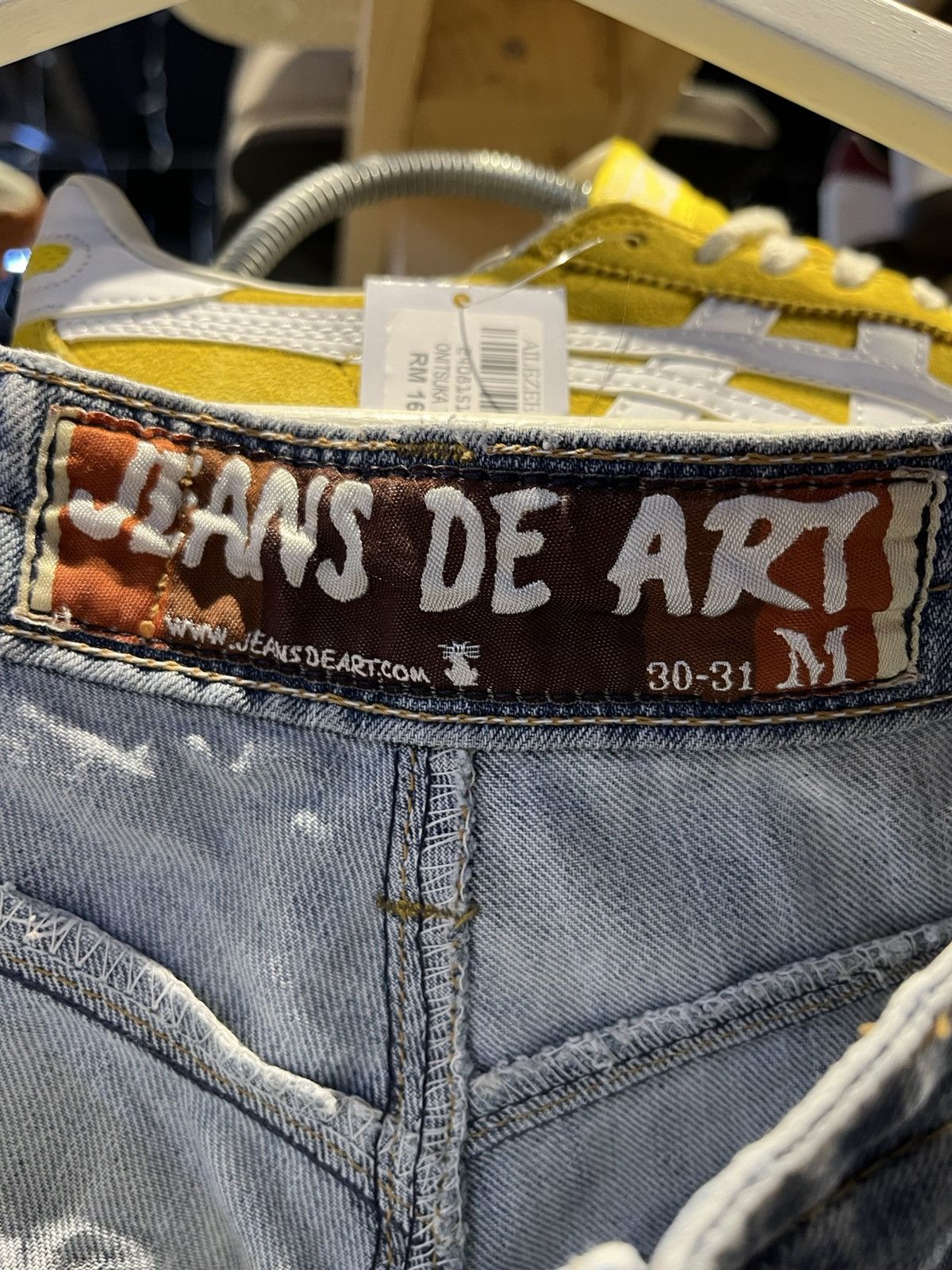 Japanese Brand × Vintage Vintage Jeans De Art Distressed Multi Pocket Size US 31 - 7 Thumbnail