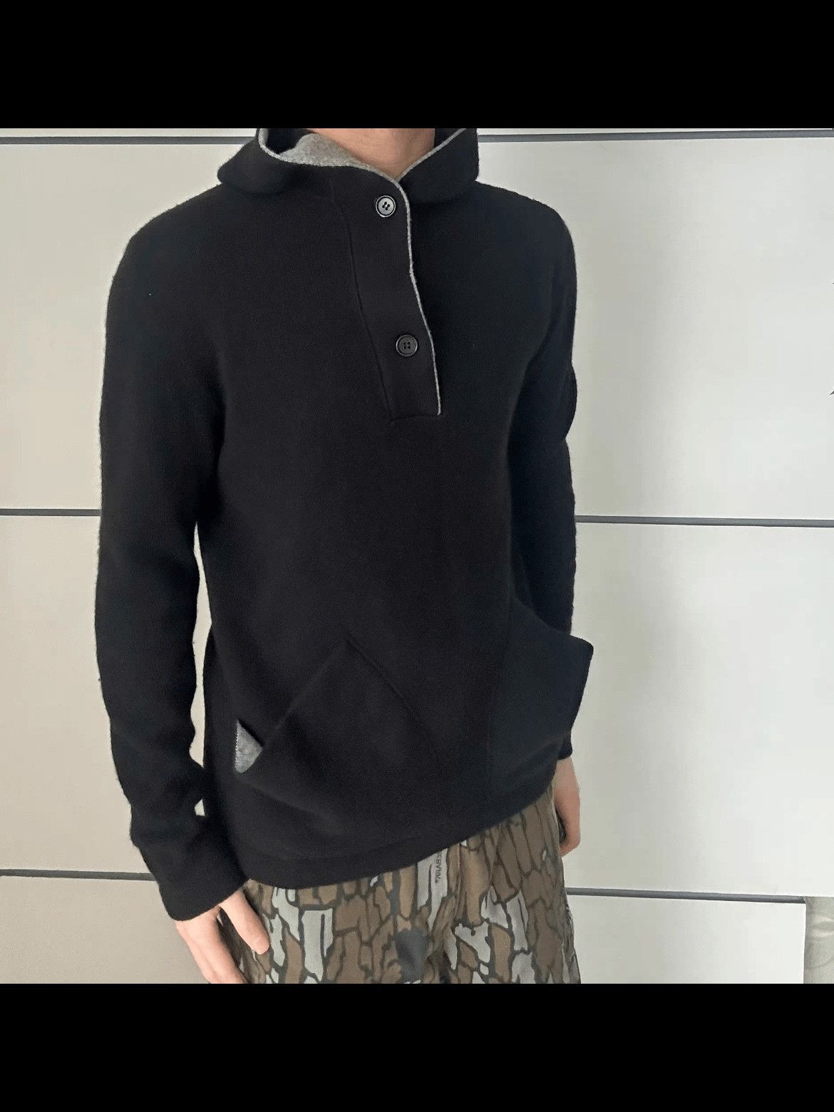 Helmut Lang Sz 44 Helmut Lang 04AW Button Up Hoodie-2508 Size US S / EU 44-46 / 1 - 6 Thumbnail