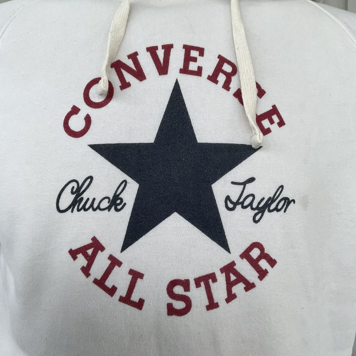 Converse × Vintage Converse All Star Chuck Taylor Sherpa Hoodie Size US L / EU 52-54 / 3 - 7 Thumbnail