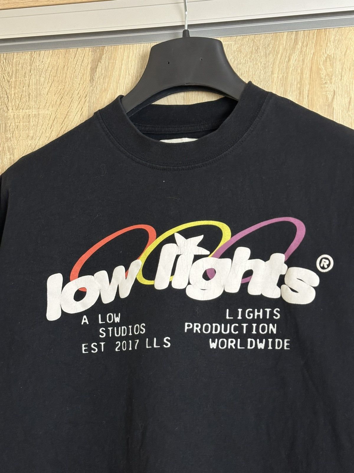 Low Light Studios 🔥 Low Lights Studios Big Logo Worldwide T Shirt Black Size US XS / EU 42 / 0 - 2 Thumbnail