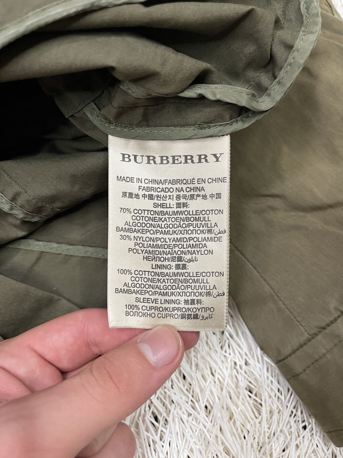 Burberry Burberry Brit Jacket Khaki Double-Breasted Belted Trench Size XS / US 0-2 / IT 36-38 - 8 Thumbnail