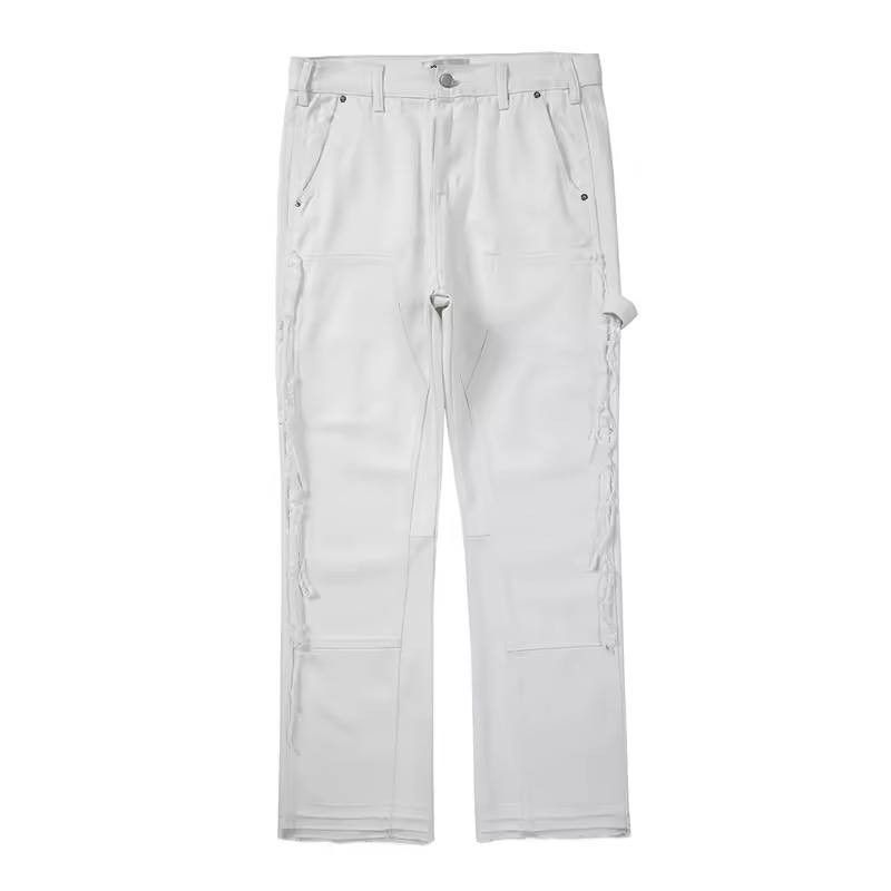 Japanese Brand × Vintage ripped jeans with baggy pants. Size US 34 / EU 50 - 6 Thumbnail