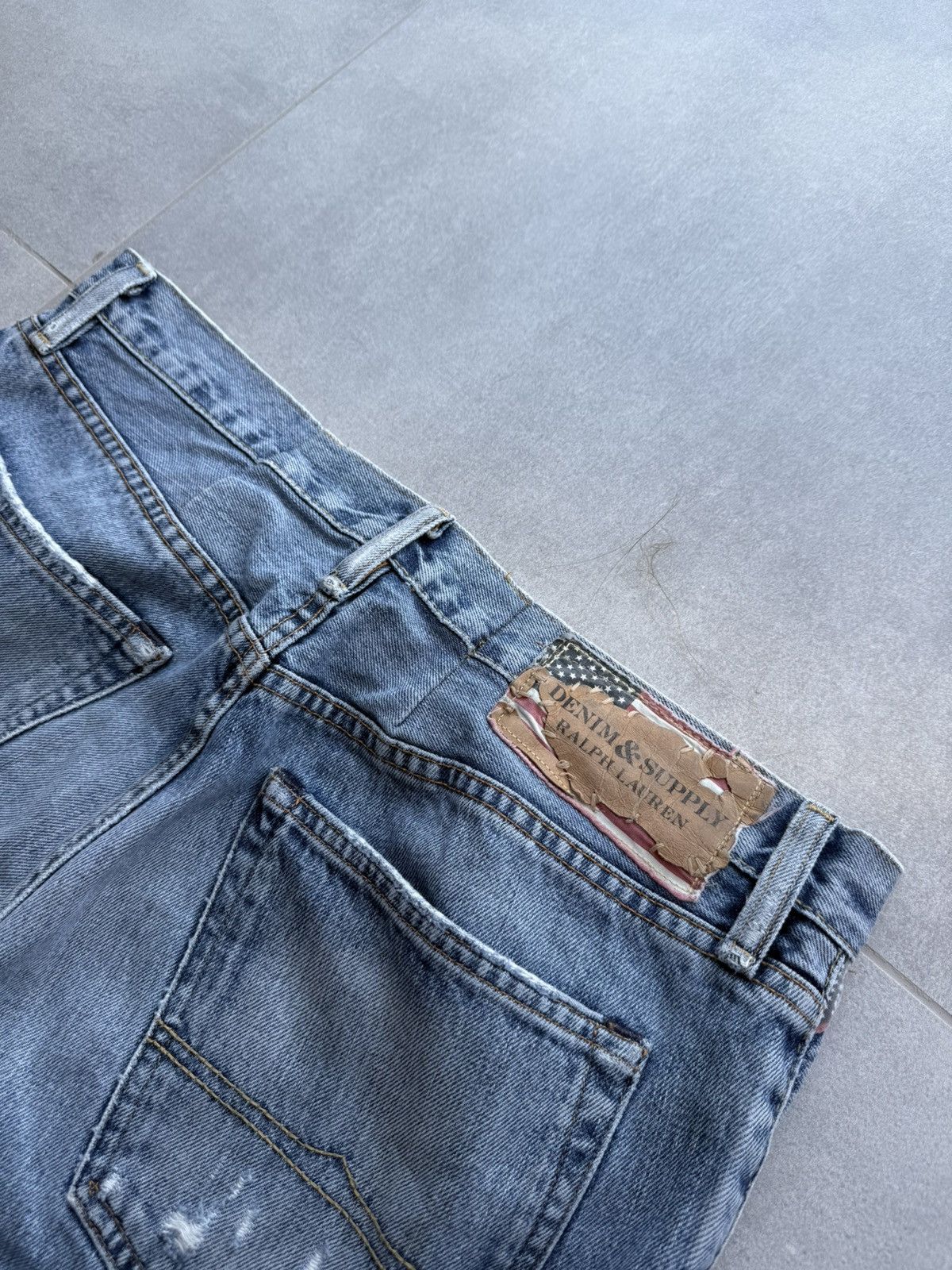 If Six Was Nine Vintage Ralph lauren denim and supply baggy hype jeans y2k Size US 34 / EU 50 - 5 Thumbnail