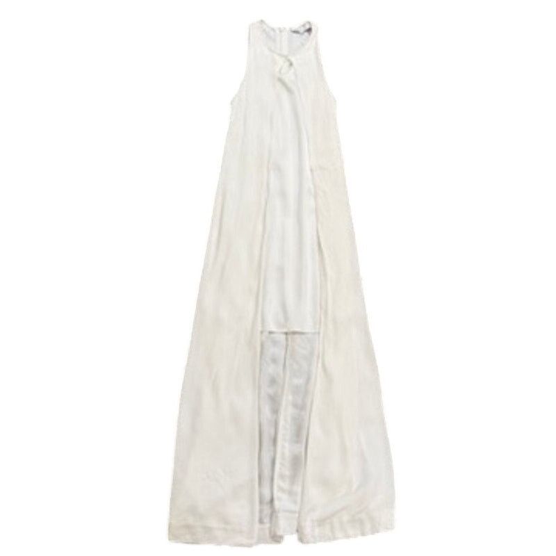 Rosetta Getty Rosetta Getty x RTR Cape Mini Dress in White, Size US 4 Size S / US 4 / IT 40 - 4 Thumbnail