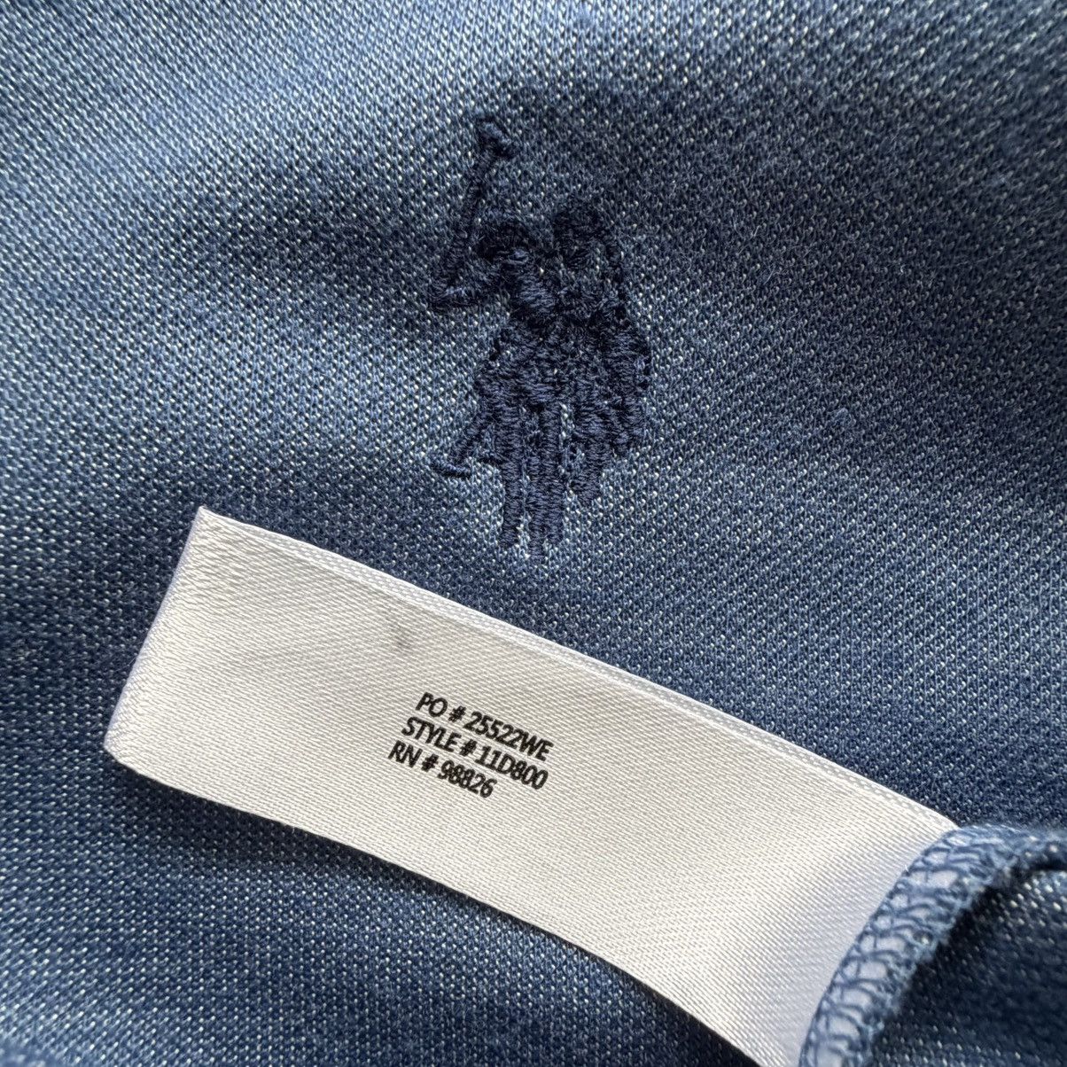 U.S. Polo Assn. U.S. Polo Assn Quarter Zip Pullover Men’s XL Blue Sweatshirt Size US XL / EU 56 / 4 - 4 Thumbnail