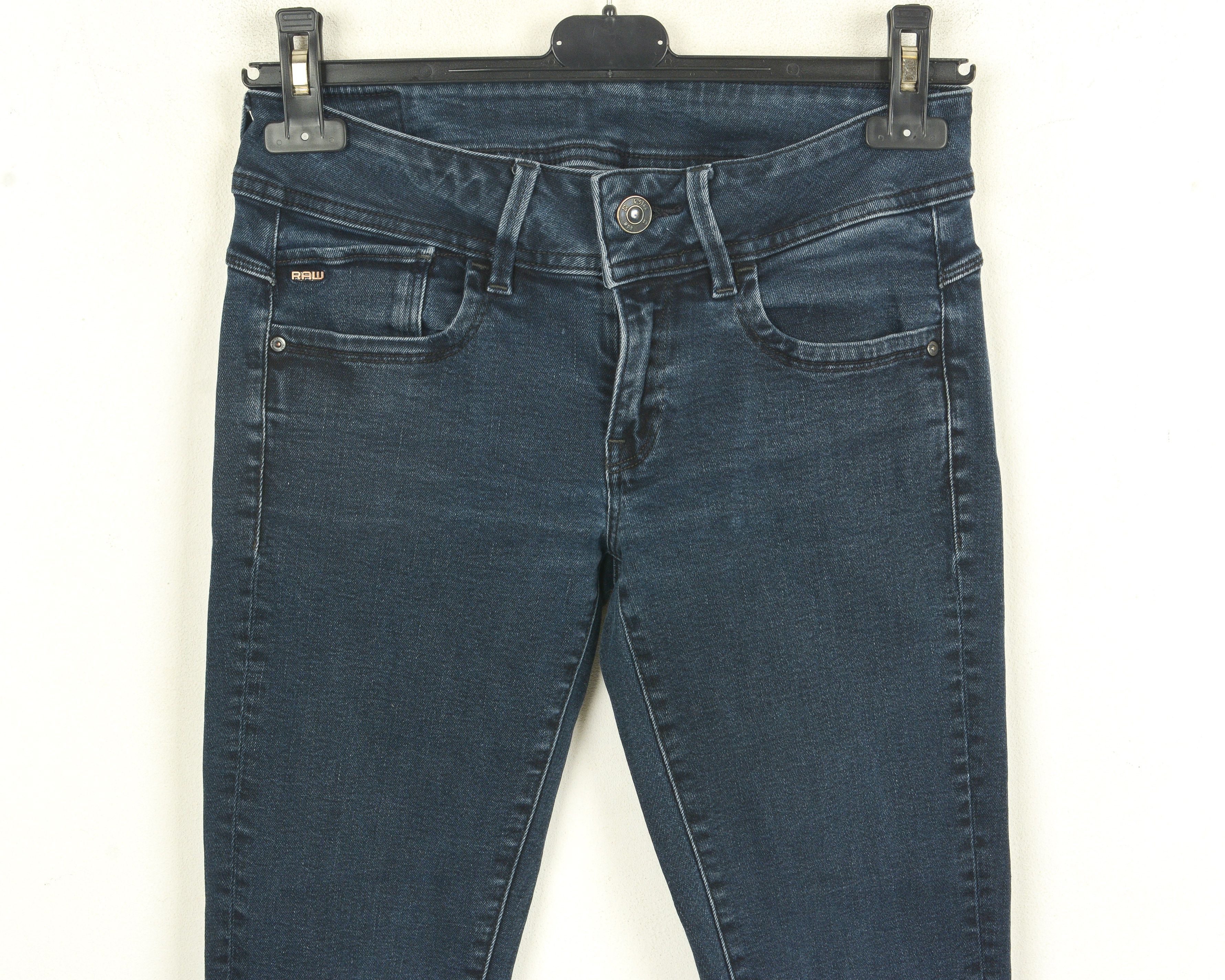G-Star LYNN MID SKINNY Womens W27 L34 Jeans Trousers Stretchy Pants Size 27" / US 4 / IT 40 - 2 Thumbnail