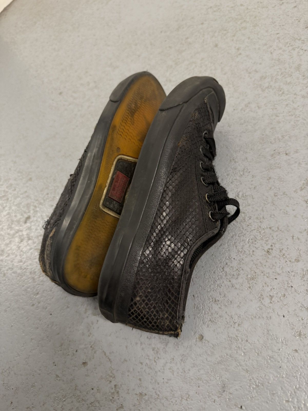 Converse John Varvatos x Converse Aged High Top Sneakers Size US 7.5 / IT 37.5 - 6 Thumbnail