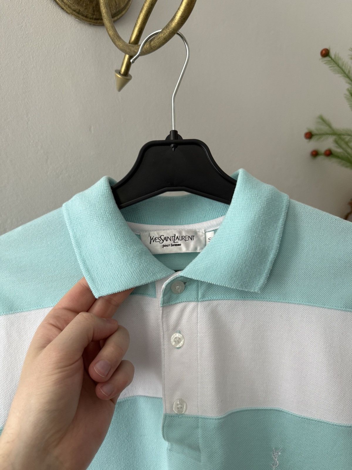 Yves Saint Laurent Vintage Yves Saint Laurent YSL Polo Shirt Size US S / EU 44-46 / 1 - 5 Thumbnail
