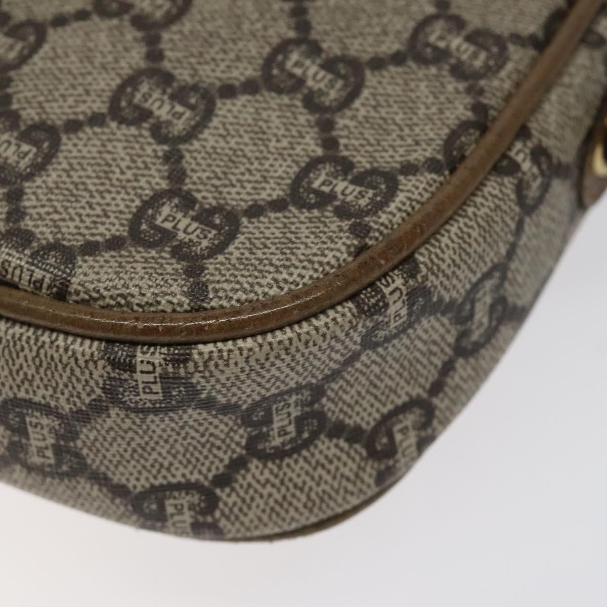 Gucci GUCCI GG Plus Supreme Shoulder Bag Pvc Leather Beige Gold Size ONE SIZE - 12 Thumbnail