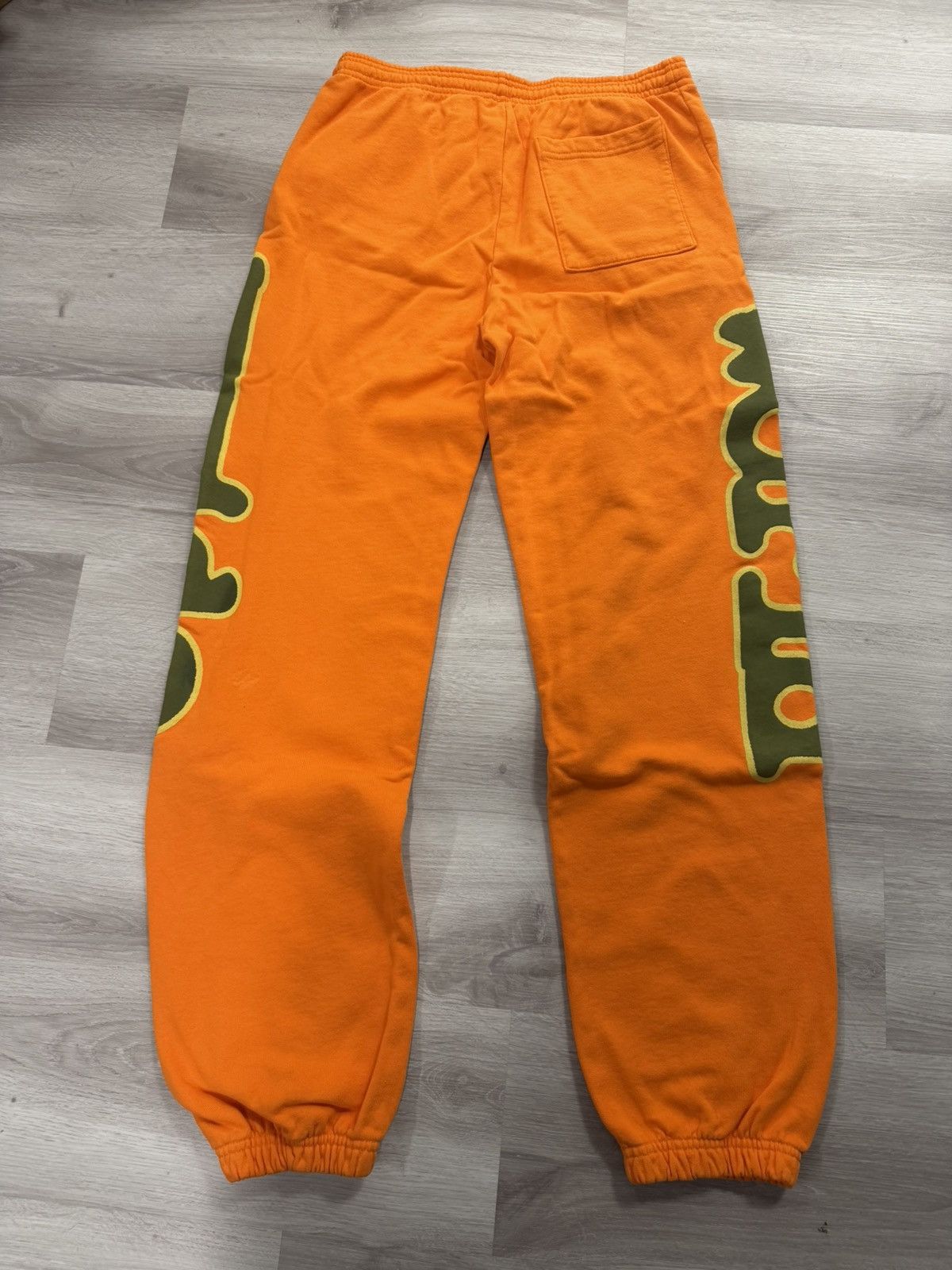 Sp5der Sp5der Beluga Sweatpants – Orange Size US 34 / EU 50 - 2 Thumbnail
