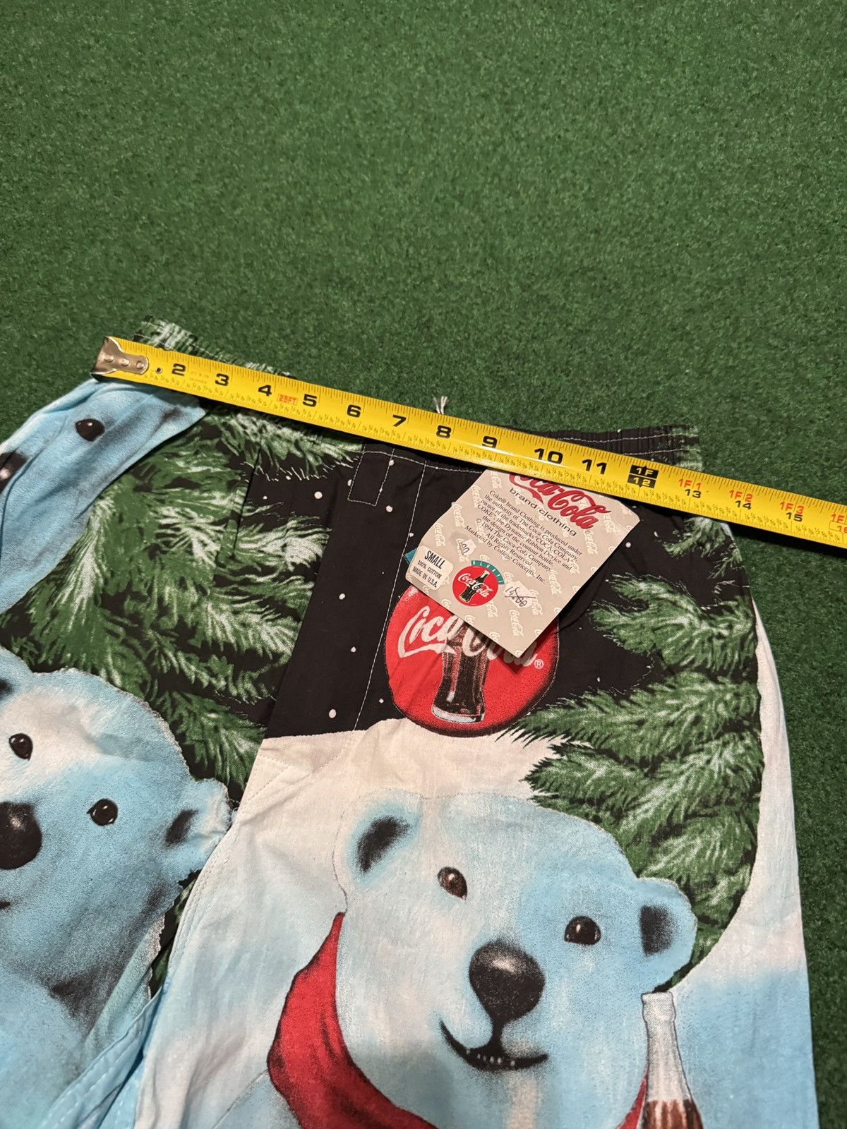 Coca Cola Vintage 90s Coca Cola Coke Polar Bears NWT Sm Boxer Shorts Size ONE SIZE - 4 Thumbnail