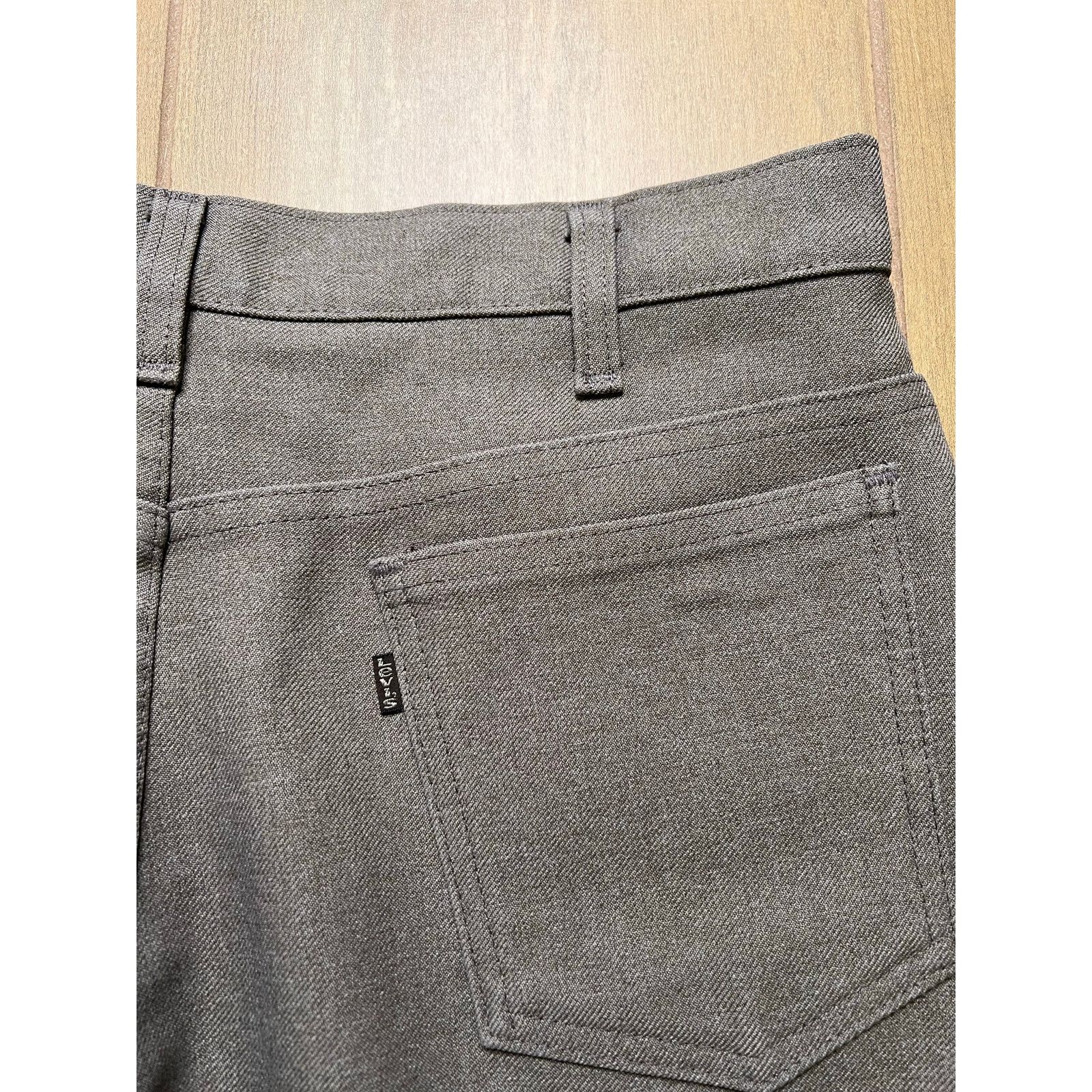 Levi's Vintage Levi’s Pants Mens 33x29 Brown Bootcut Talon 80s USA Size US 33 - 16 Thumbnail