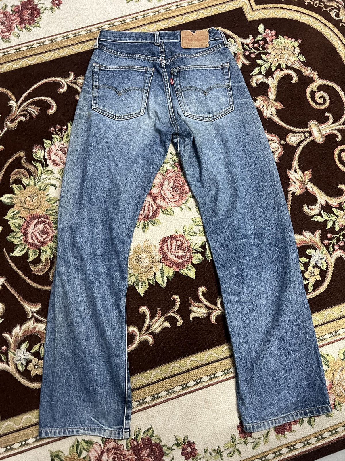 Levi's Vintage Clothing × Vintage Levis 551Z / w29 L36 - Vintage selvedge Japan Big E Size US 29 - 12 Thumbnail