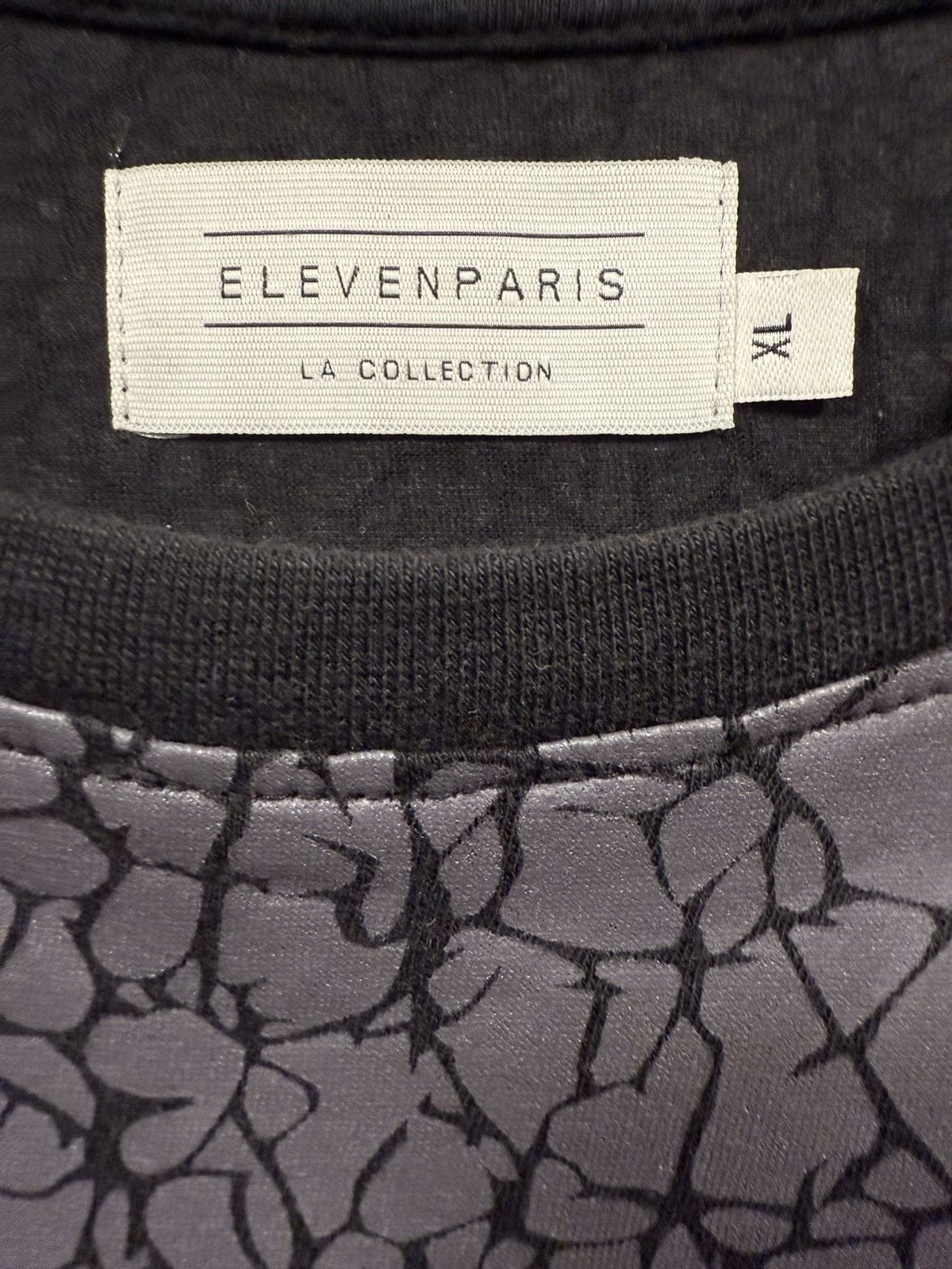 Eleven Paris Eleven Paris Crackle Print Bold Streetwear Style Regular Fit Size US XL / EU 56 / 4 - 3 Thumbnail