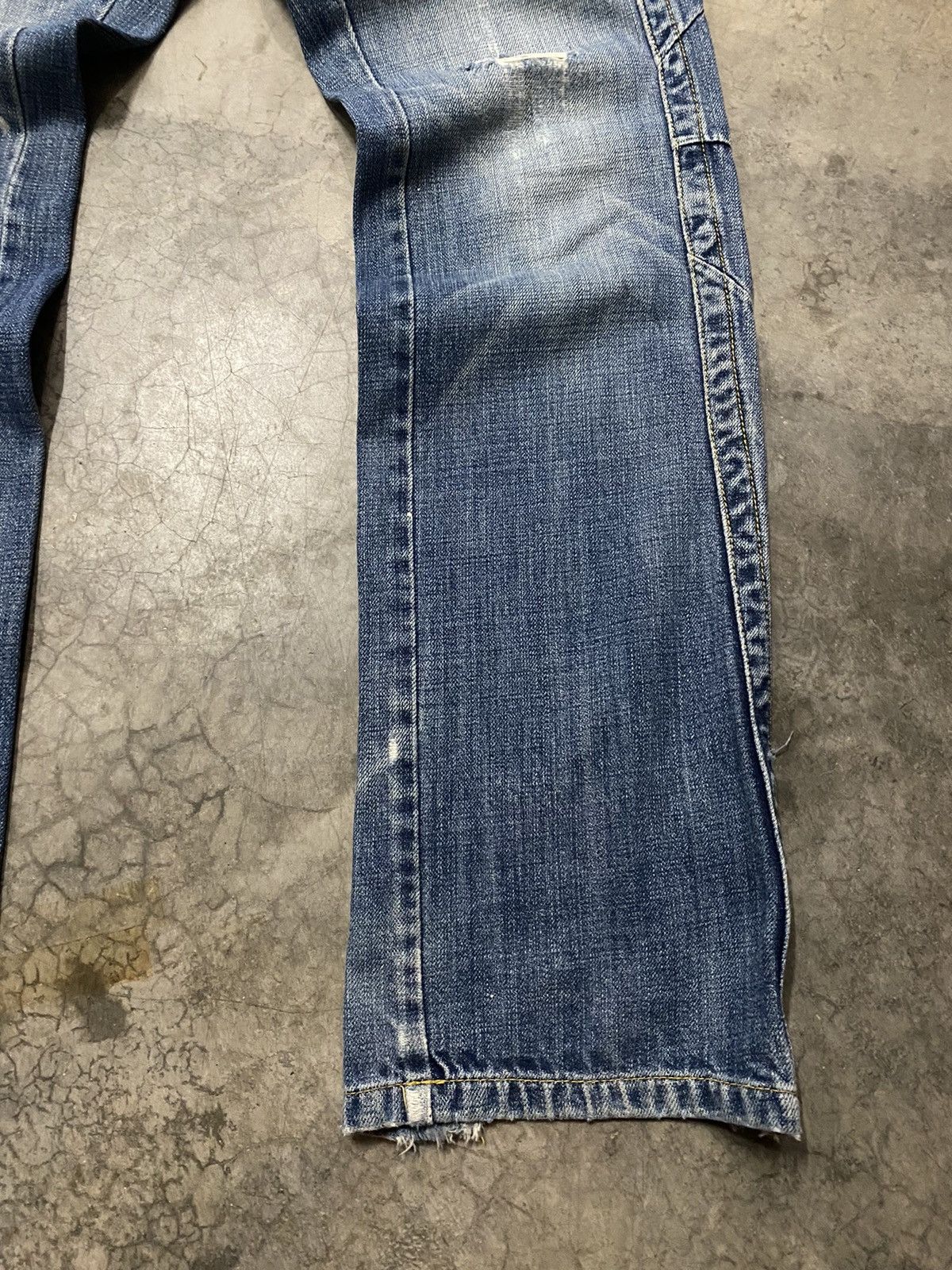 Japanese Brand × Nicole Club × Tornado Mart Japanese Monsieur Nicole Ripped Distressed Jeans p129 Size US 30 / EU 46 - 11 Thumbnail