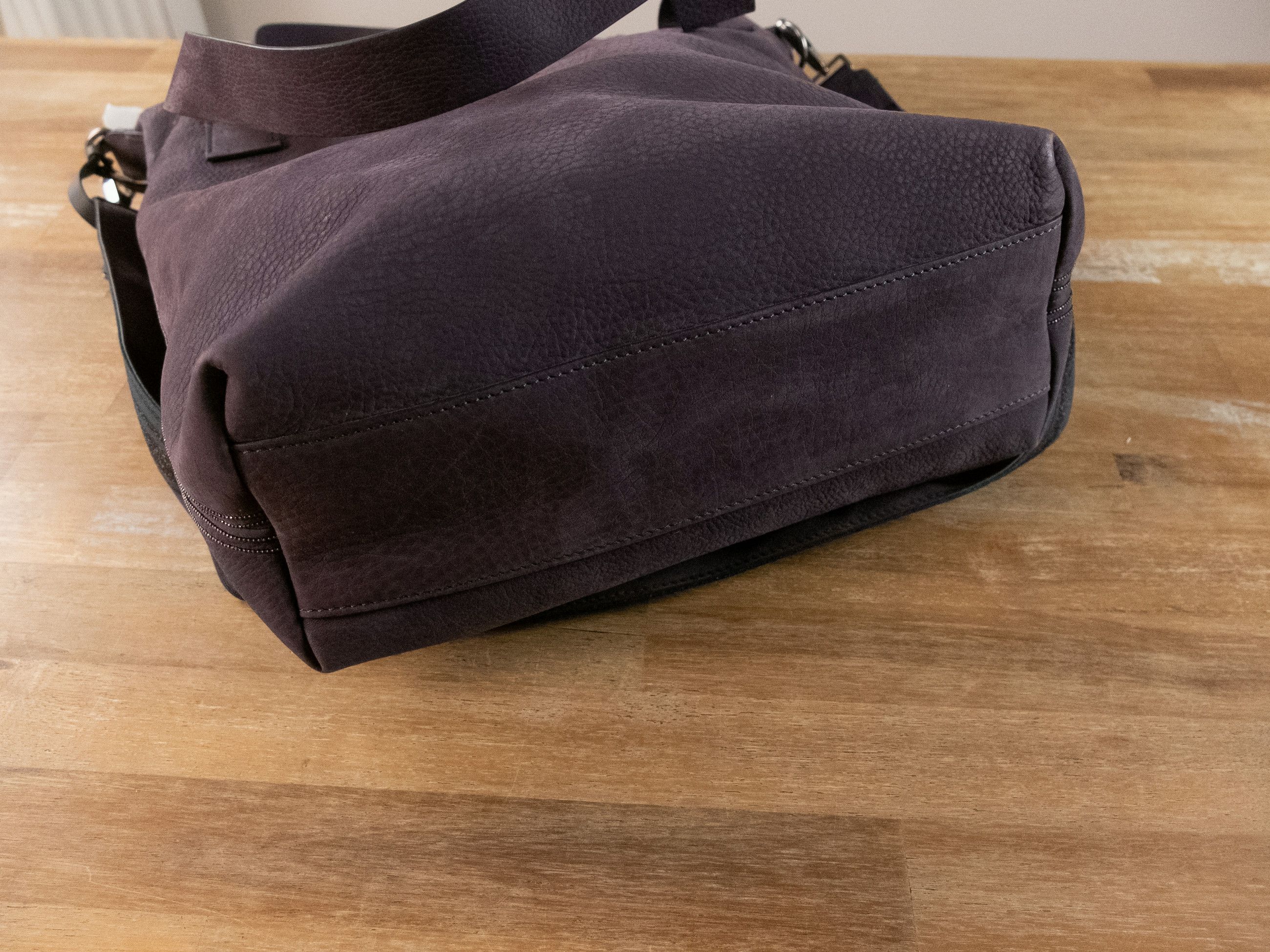 Brunello Cucinelli BRUNELLO CUCINELLI purple suede crossbody messenger bag Size ONE SIZE - 11 Thumbnail