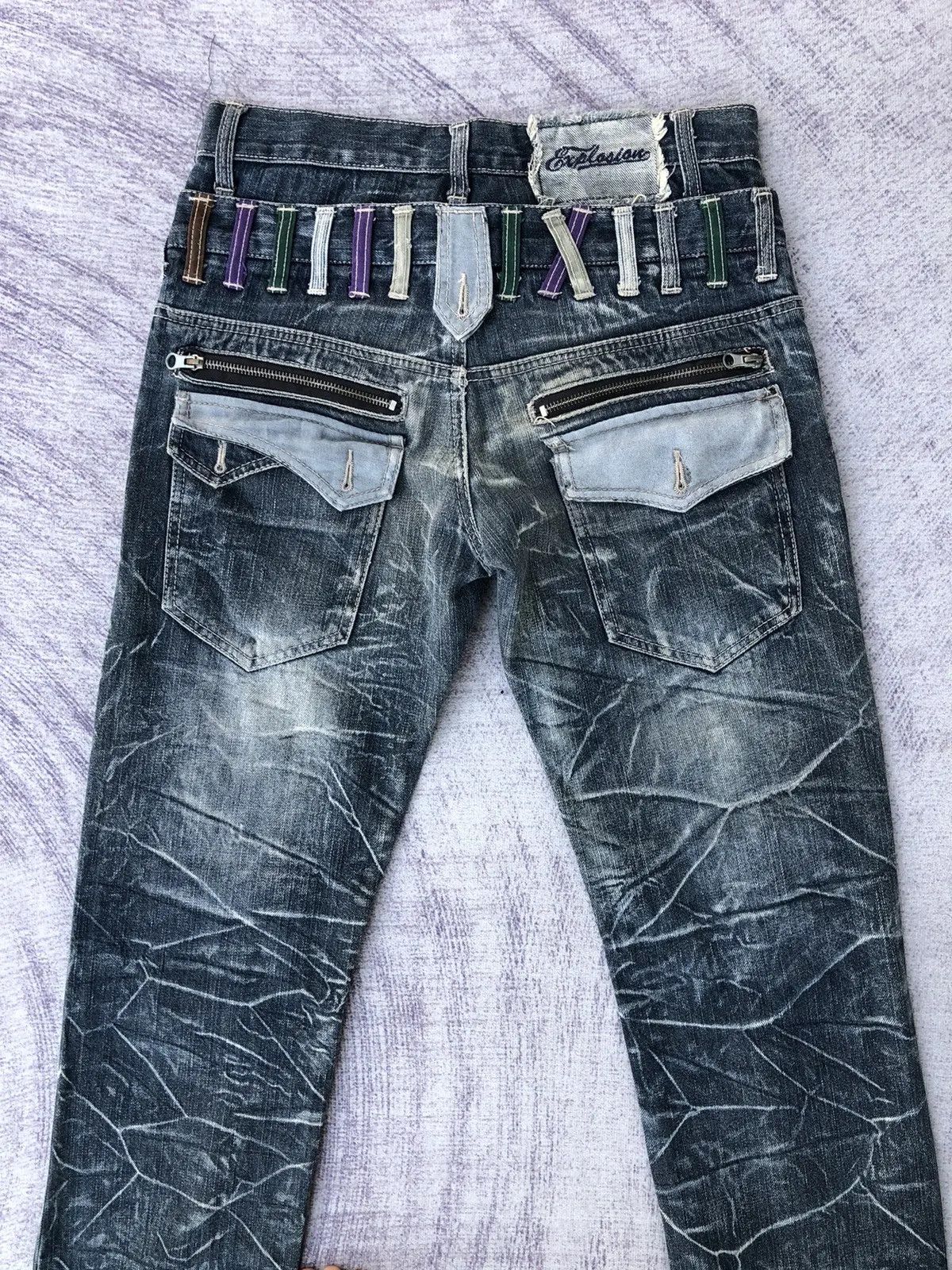 Jean × Vintage Vintage Clothing Double Waist Jeans/Denim Size US 29 - 10 Thumbnail