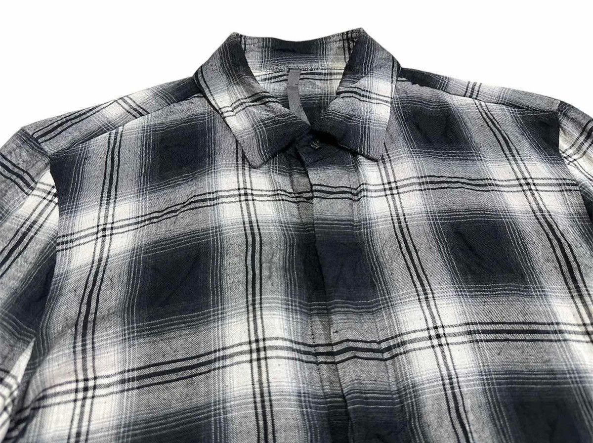 Attachment × Japanese Brand × Kazuyuki Kumagai Attachment 🔥Rare Archived Kazuyuki Kumagai Attachment Shirt Checked Size US L / EU 52-54 / 3 - 5 Thumbnail