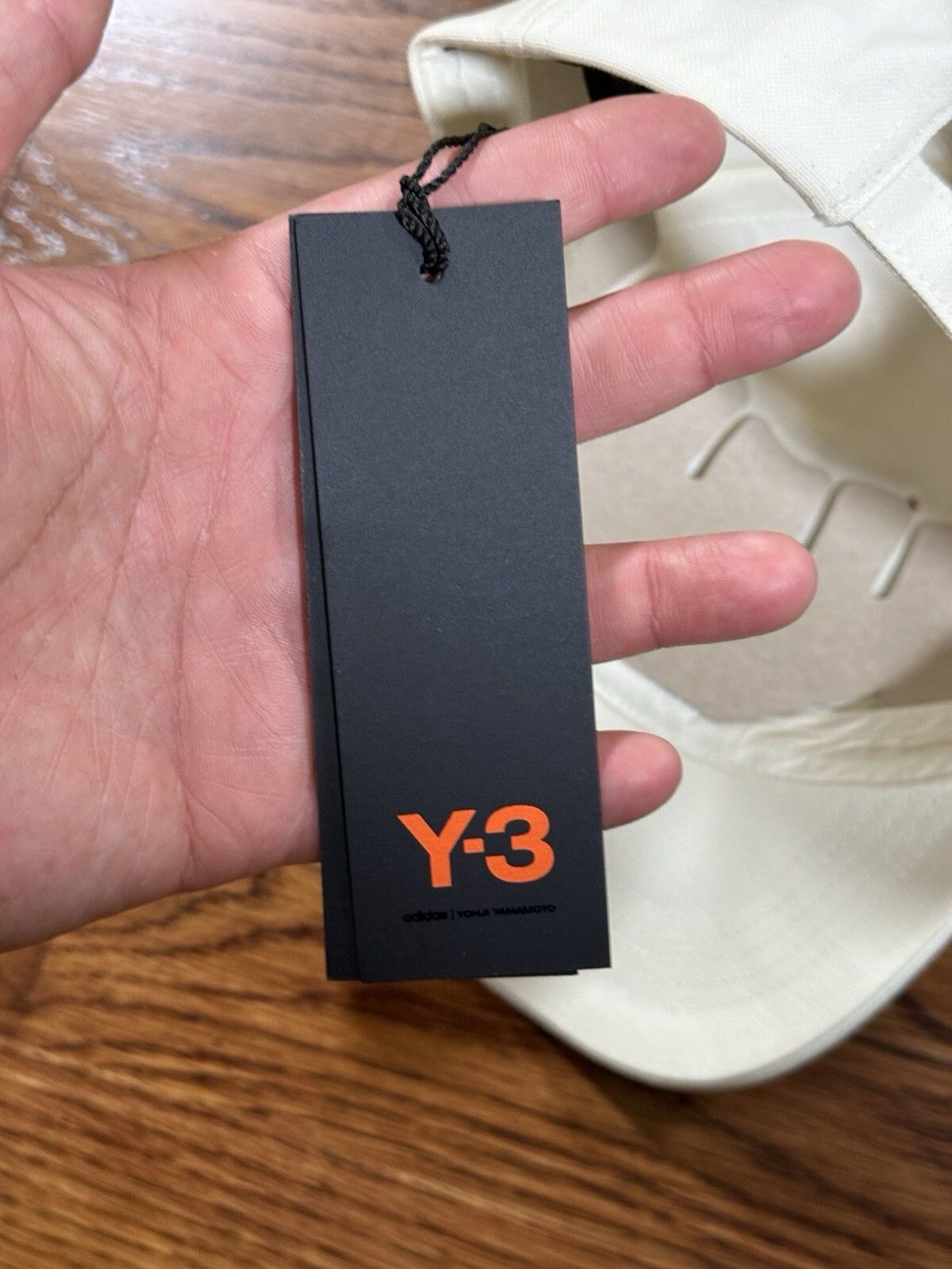 Adidas × Y-3 Y-3 Yohji Yamamoto Y3 Classic Logo Cap Cream White NWT Size ONE SIZE - 9 Thumbnail