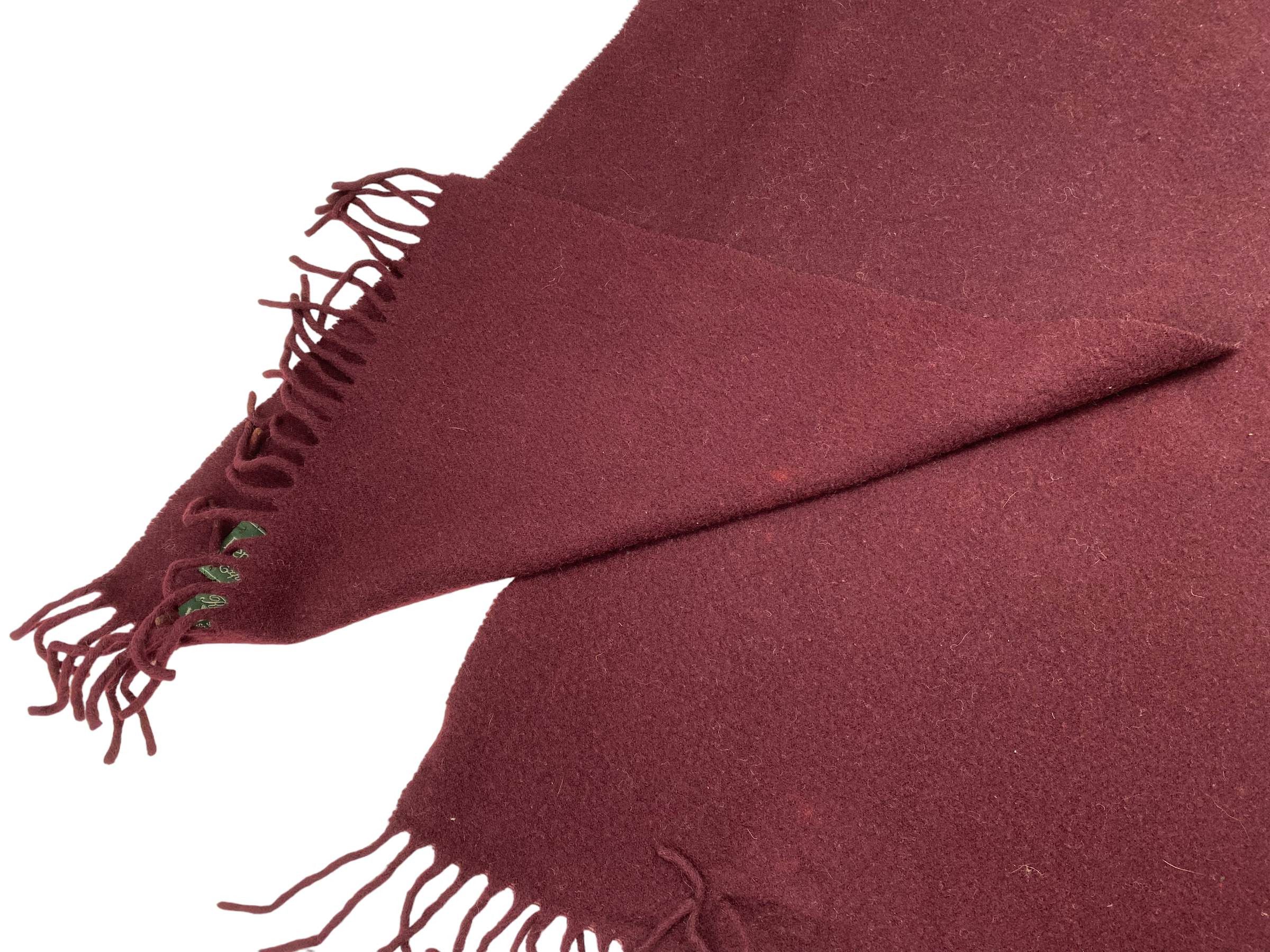Henry Cotton's × Vintage Henry Cottons Pure LambsWool Vintage Scarf Made in Scotland Size ONE SIZE - 9 Thumbnail