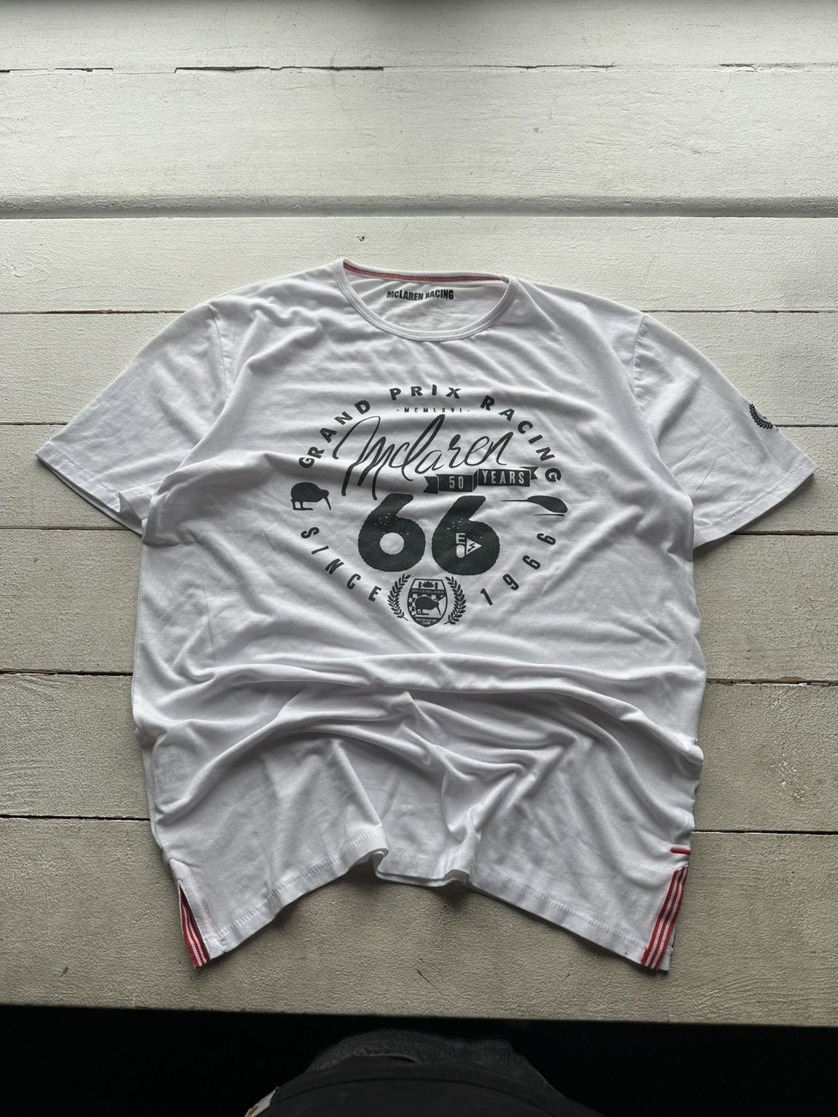 Other 🚨RACING MCLAREN OFFICIAL 50YEARS SPORT TEE MEN Size US M / EU 48-50 / 2 - 1 Thumbnail