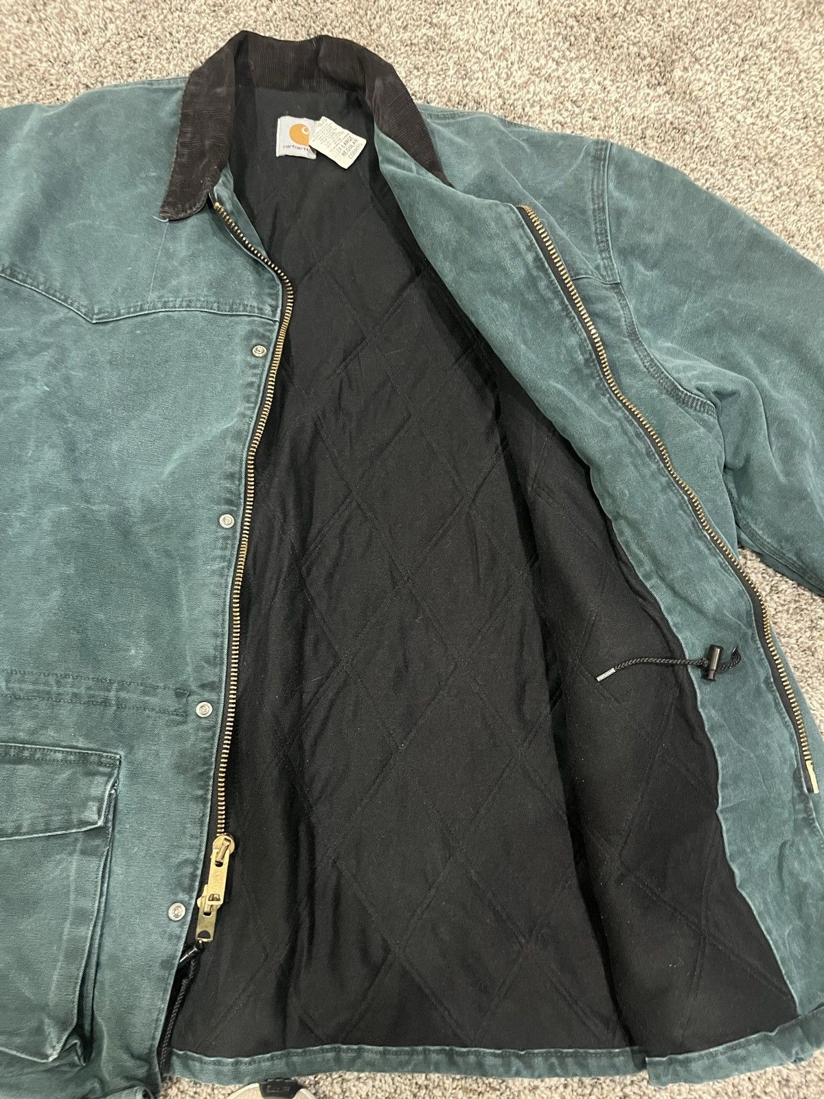 Carhartt × Vintage 80’s-90’s Vintage Carhartt Barn Jacket Size US XXL / EU 58 / 5 - 10 Thumbnail
