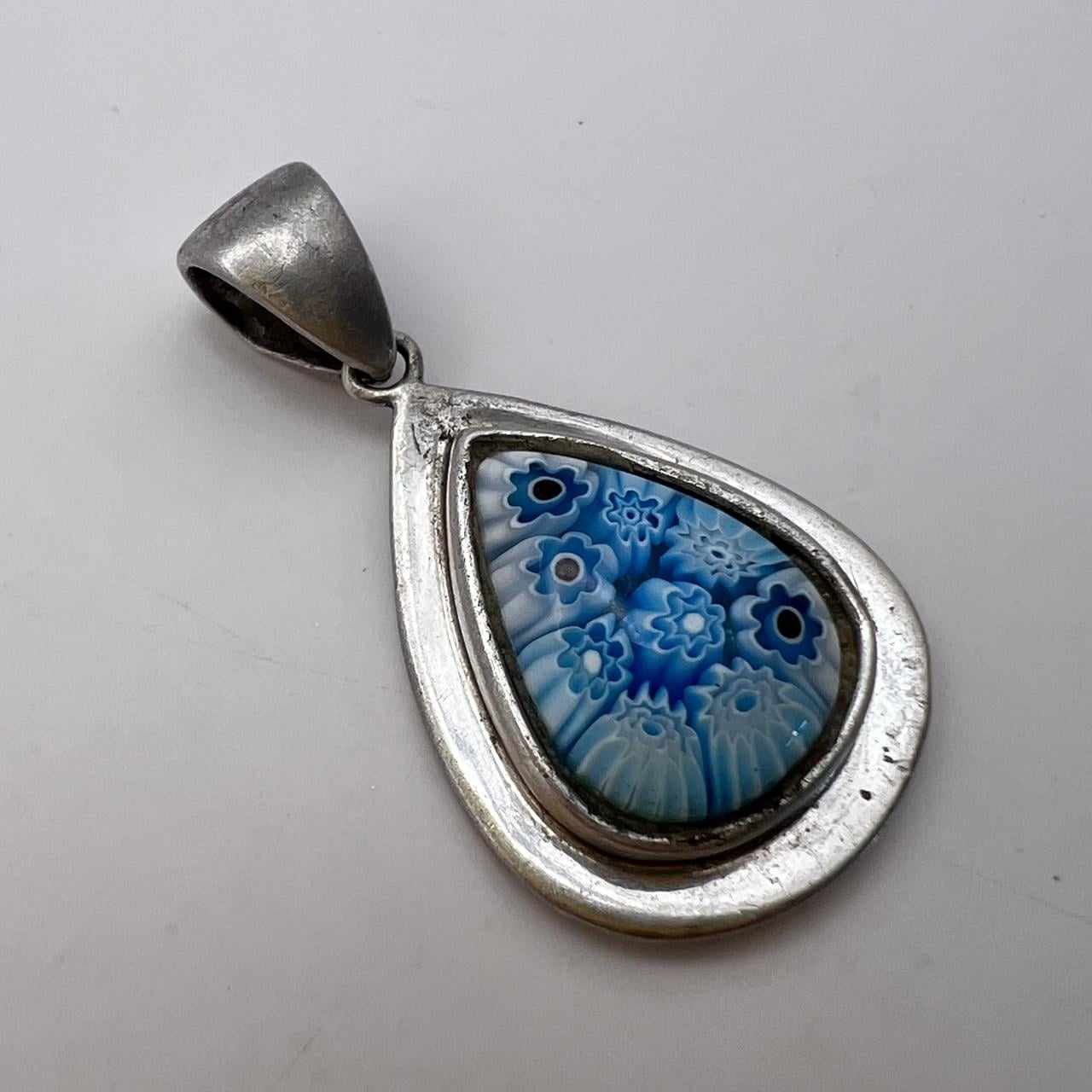 Vintage Vintage USSR Necklace Pendant Sterling Silver 925 Jewelry Size ONE SIZE - 4 Thumbnail