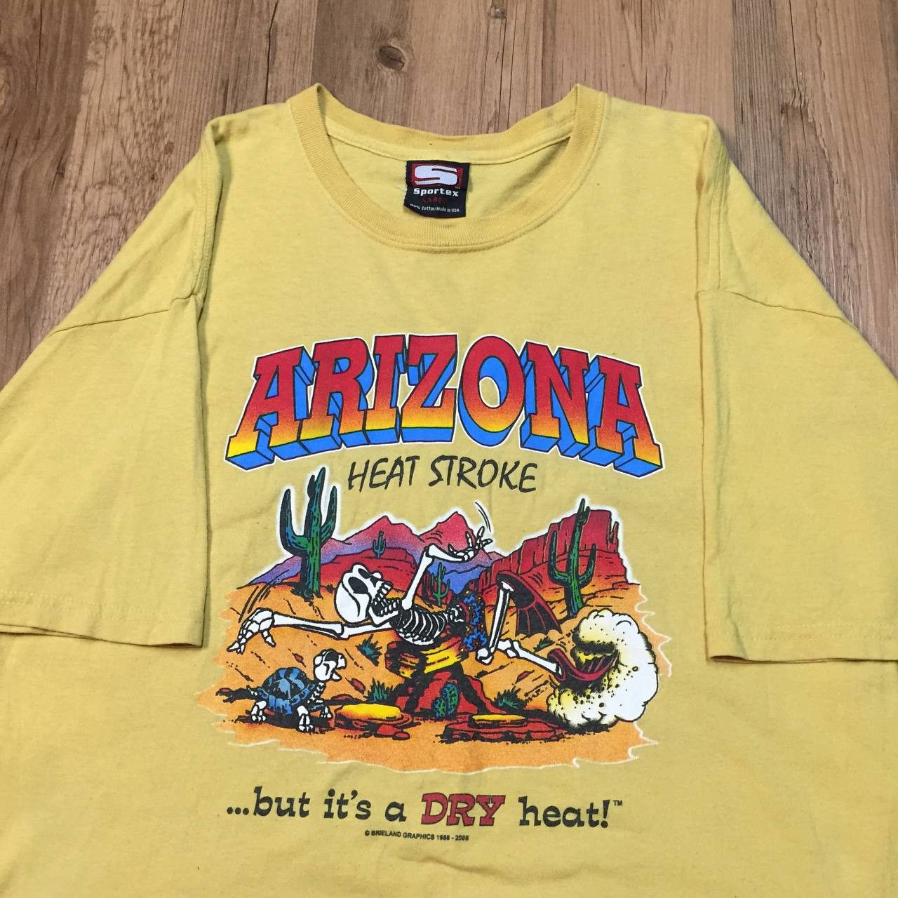 Welcome Skateboards Vintage 00s Sportex Arizona Heat Stroke 1988-2006 tshirt Size US L / EU 52-54 / 3 - 1 Thumbnail