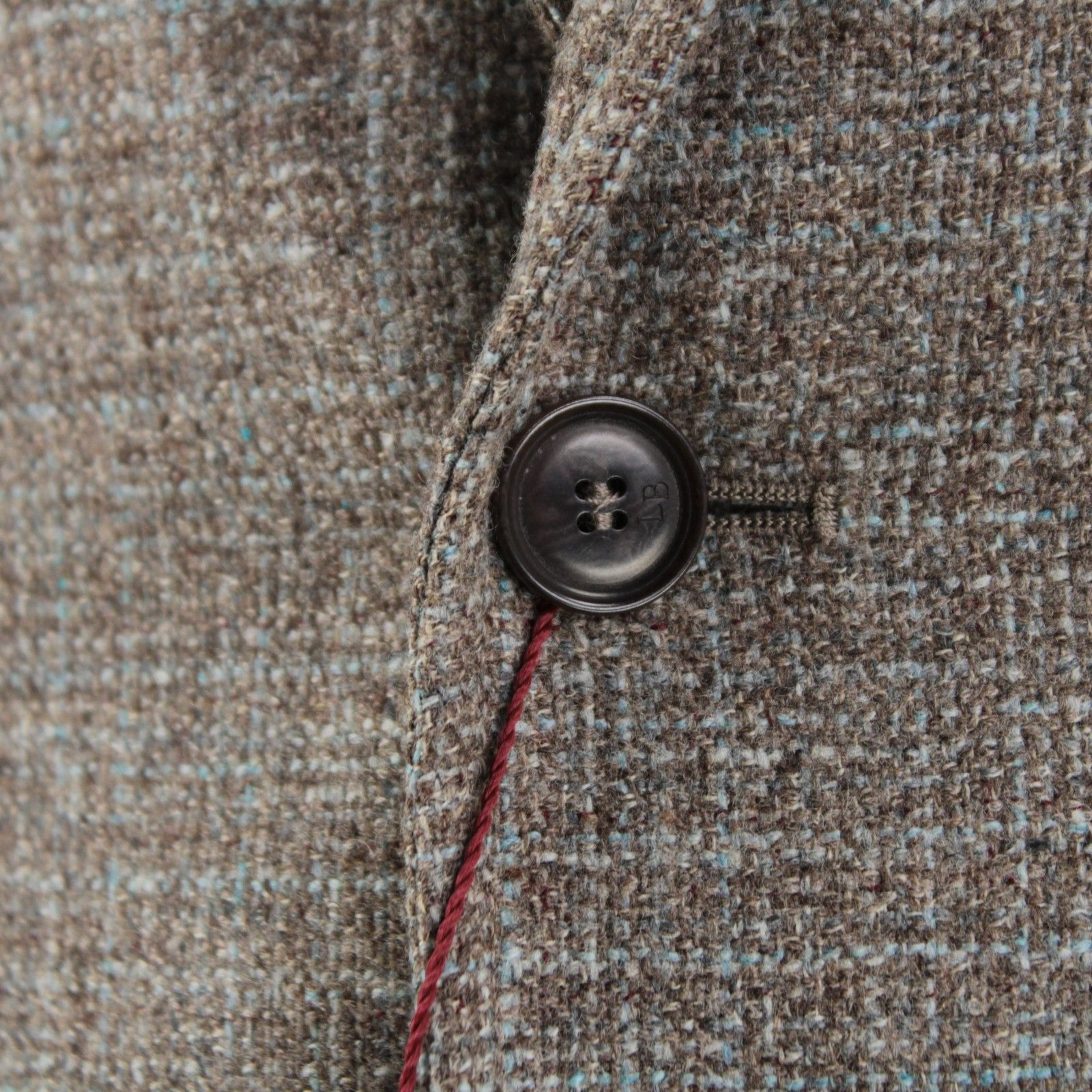 Luciano Barbera Luciano Barbera Sport Coat Size 44 US in Brown Size 44R - 2 Thumbnail