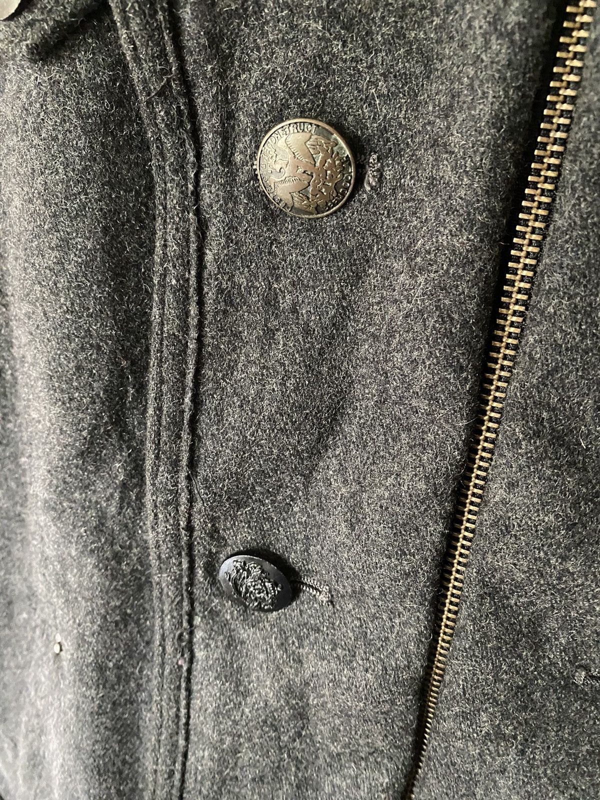 PPFM 2000s PPFM Punk Napoleon Hem removable Wool Jacket Size US M / EU 48-50 / 2 - 10 Thumbnail