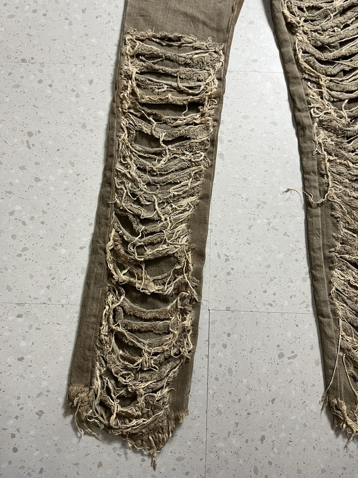 Le Grande Bleu (L.G.B.) Vintage han ahn soon flare jean distressed Size US 26 / EU 42 - 3 Thumbnail