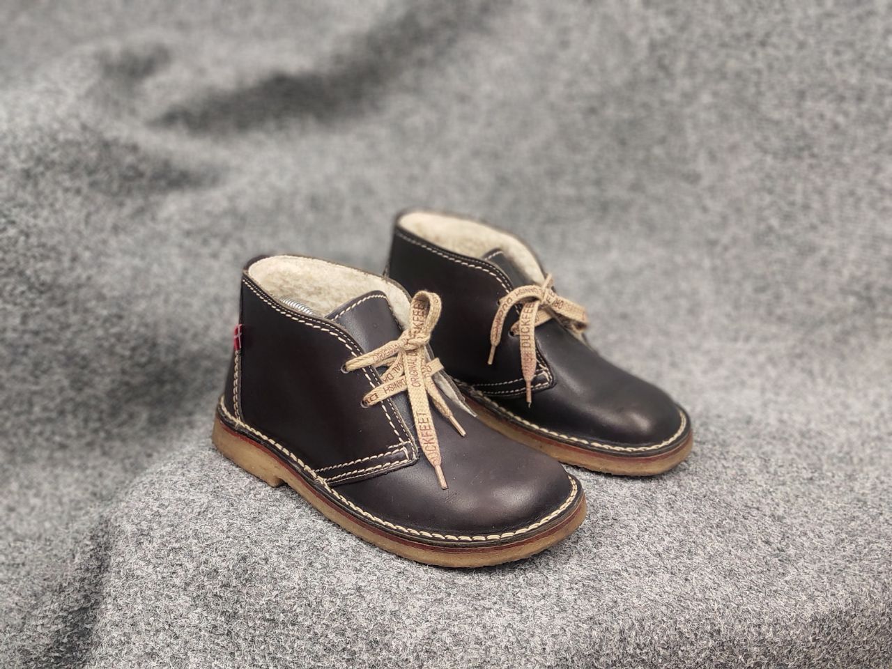 Duckfeet Duckfeet Sjælland Wool Lined Leather Desert Chukka Boots Size US 10 / IT 40 - 1 Thumbnail