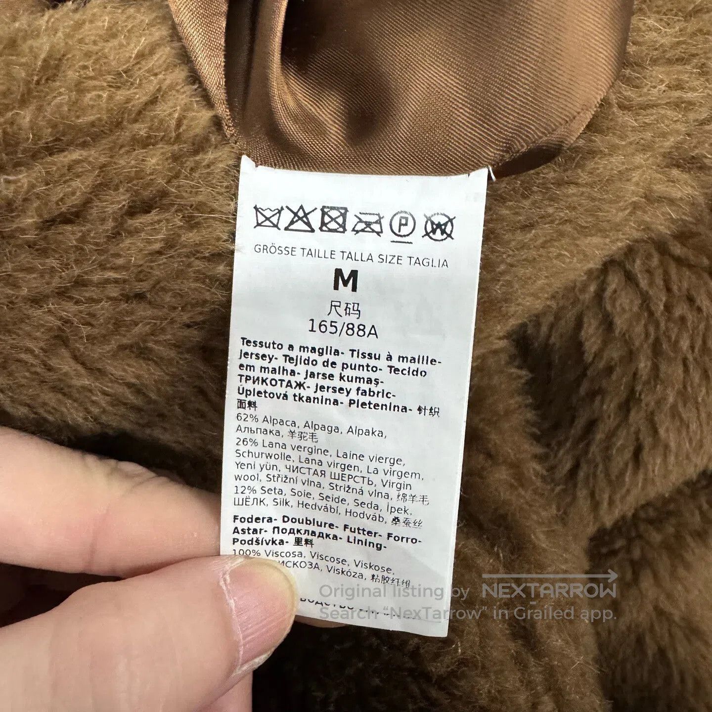 Max Mara MaxMara Teddy Mao Mao Long Coat| Size M / US 6-8 / IT 42-44 - 5 Thumbnail
